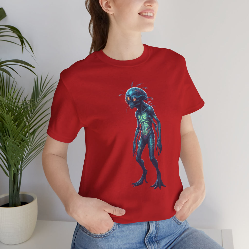 Alien Creature Graphic Tee — Sci‑Fi Monster T‑Shirt