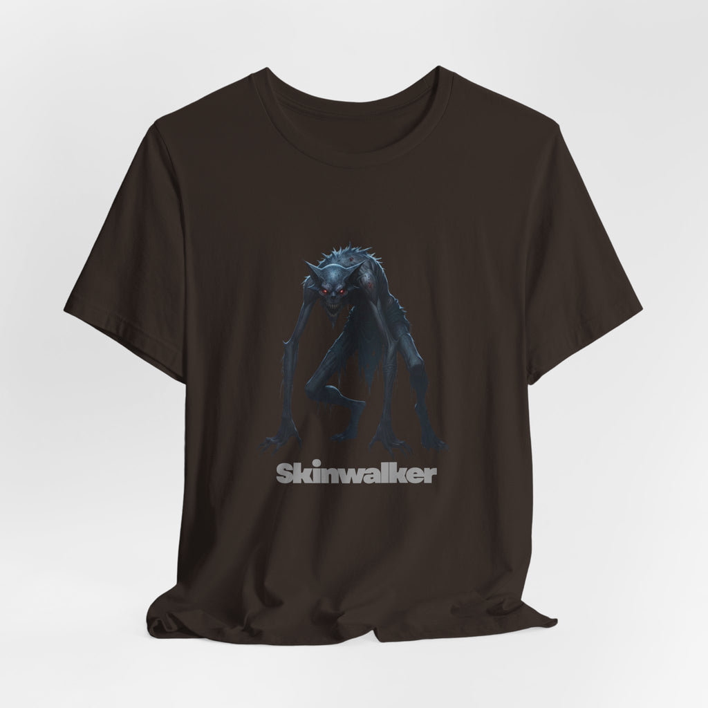 Skinwalker Graphic Tee — Creepy Creature Horror T-Shirt