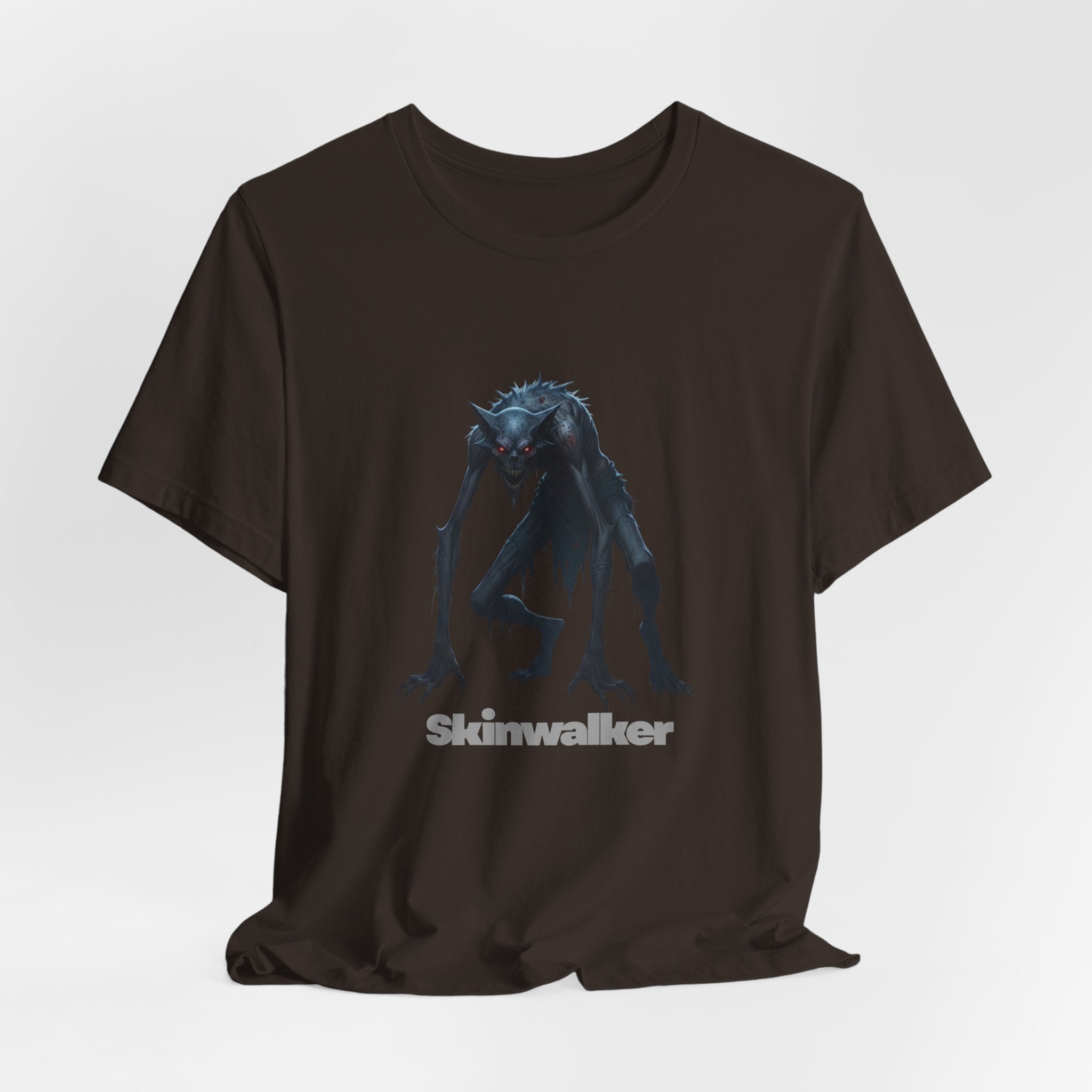 Skinwalker Graphic Tee — Creepy Creature Horror T-Shirt