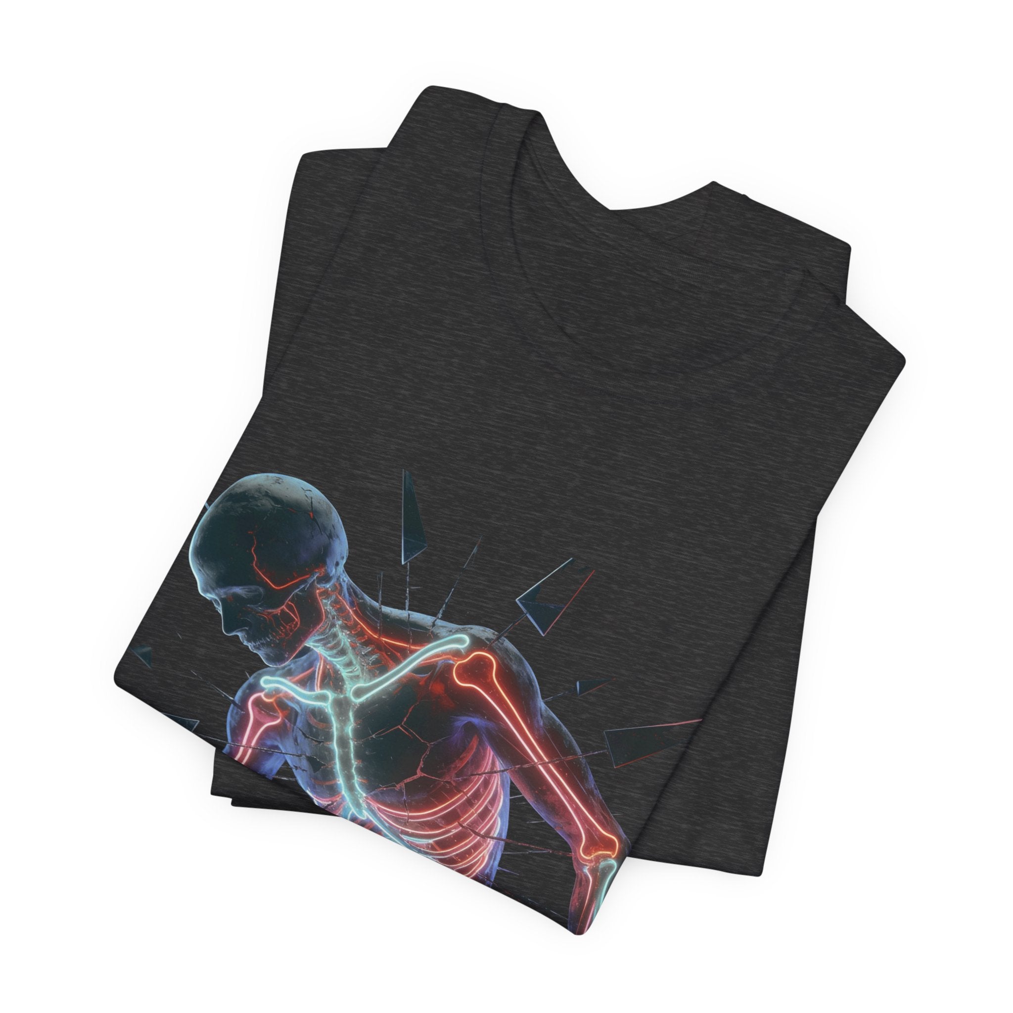 Anatomical Neon Surge T-Shirt