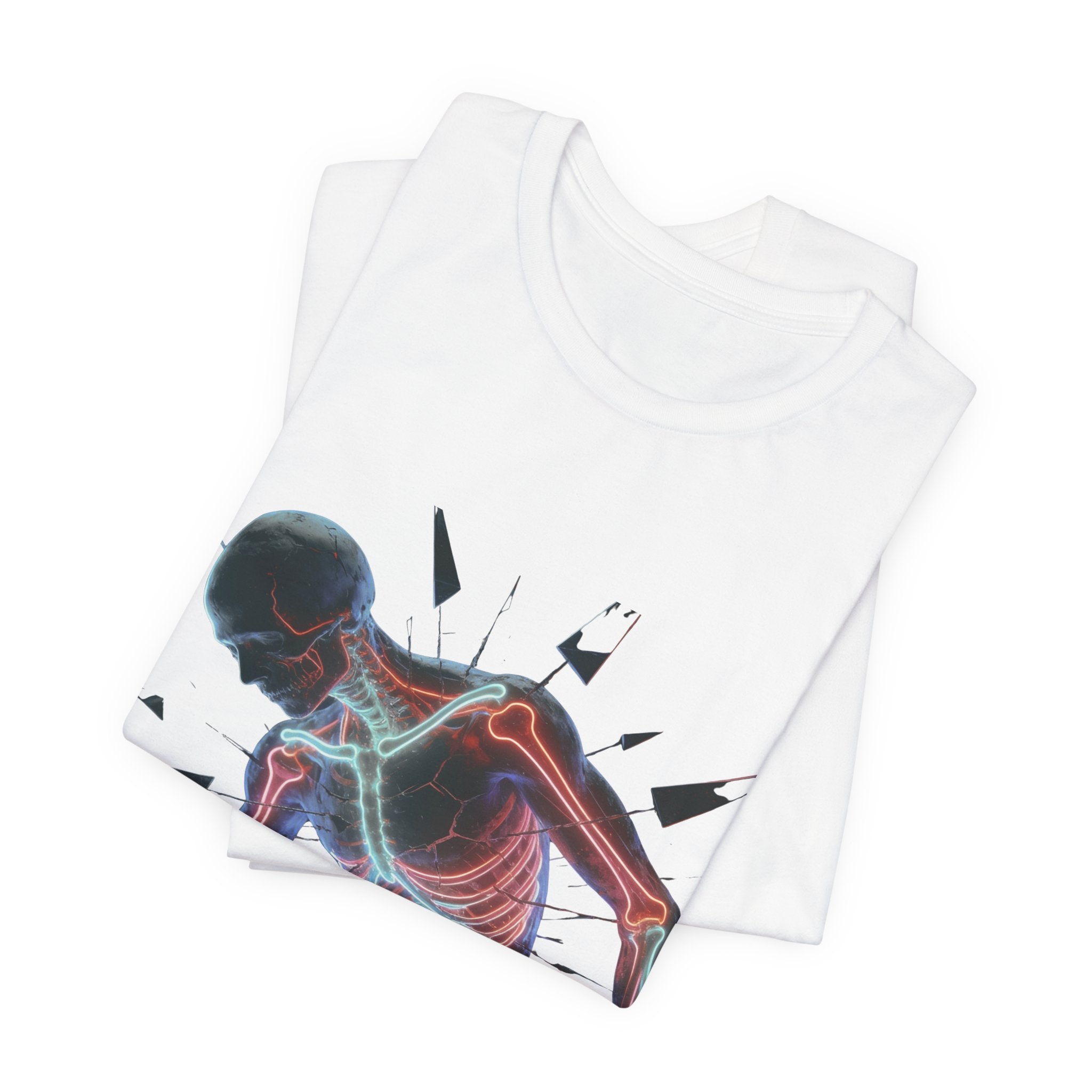 Anatomical Neon Surge T-Shirt