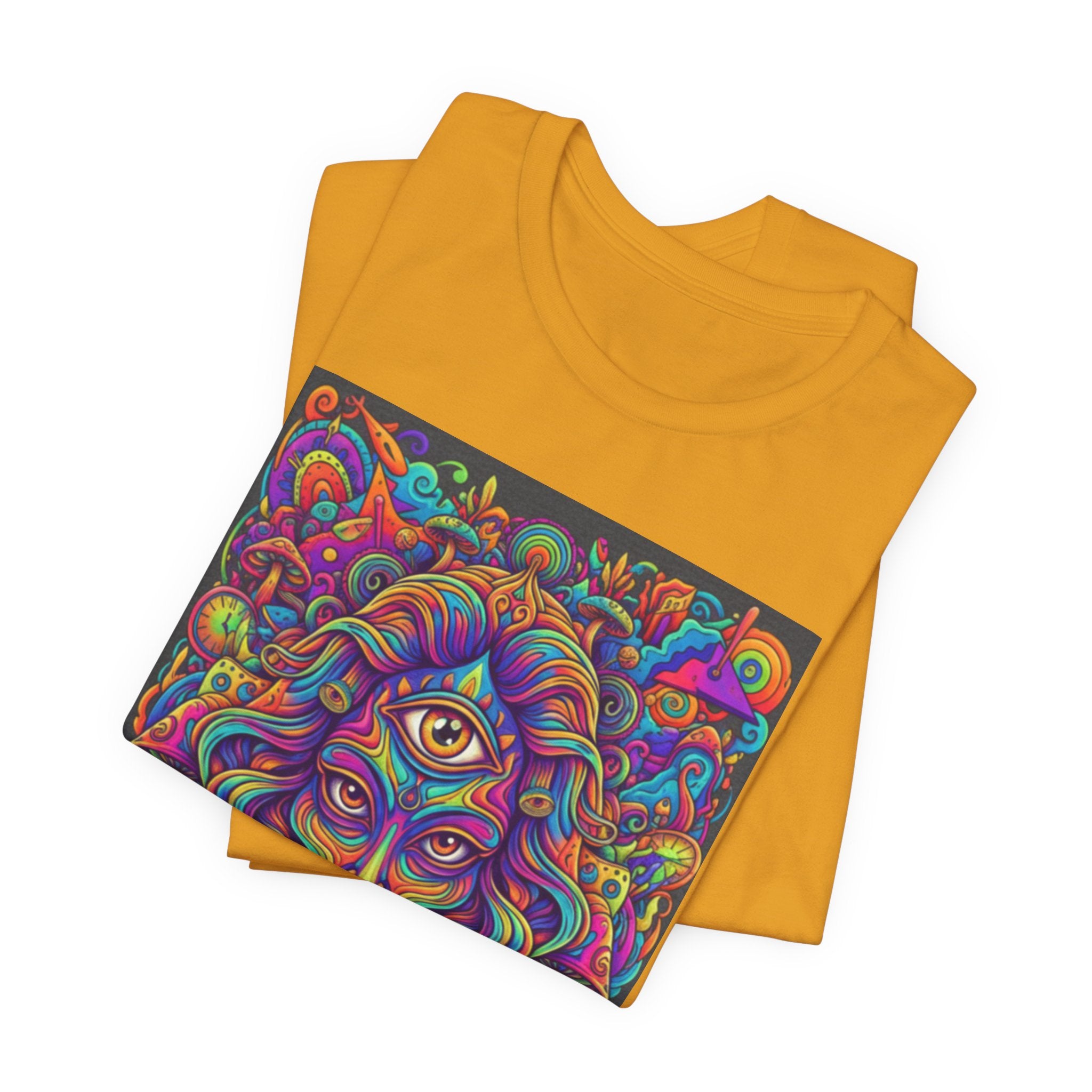 Expand Your Mind Psychedelic T-Shirt — Third Eye Trippy Art Tee