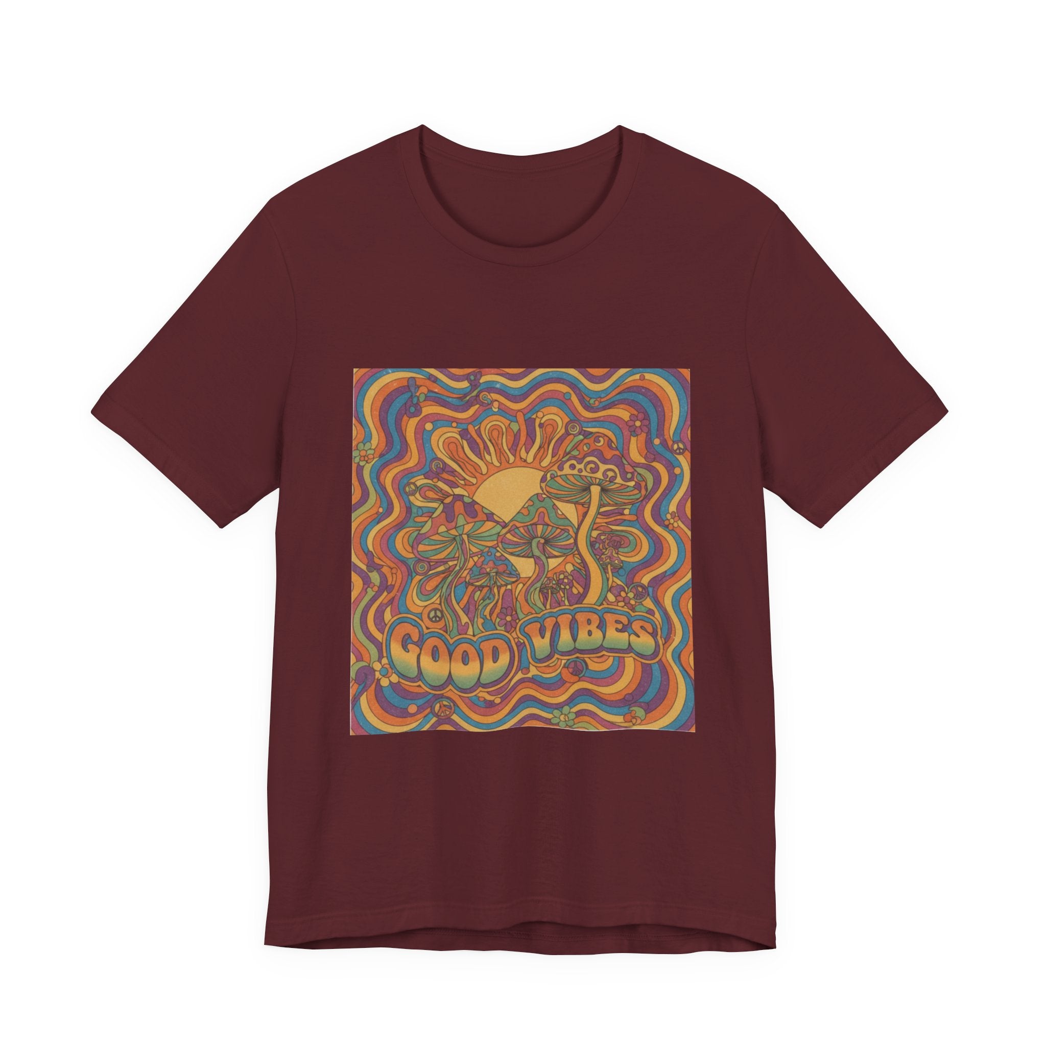 Good Vibes Retro Sunflower T-Shirt