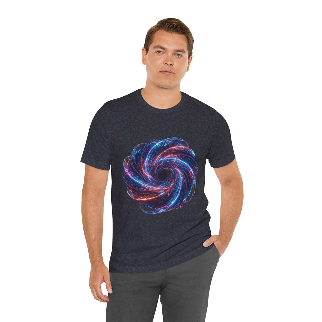 Galaxy Vortex T-Shirt — Cosmic Swirl Space Tee