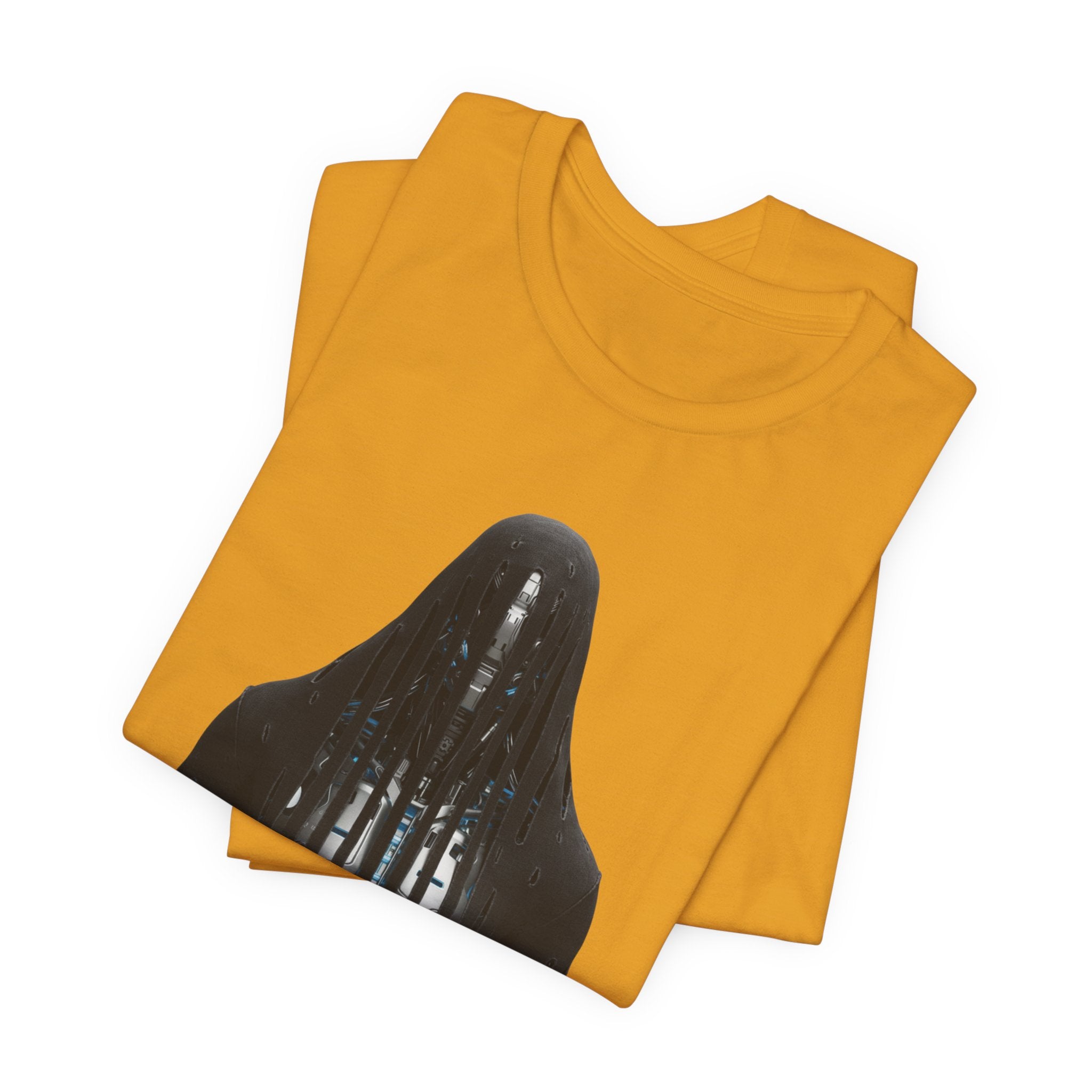 Horror Silhouette Tee — Shadowed Figure Graphic T-Shirt