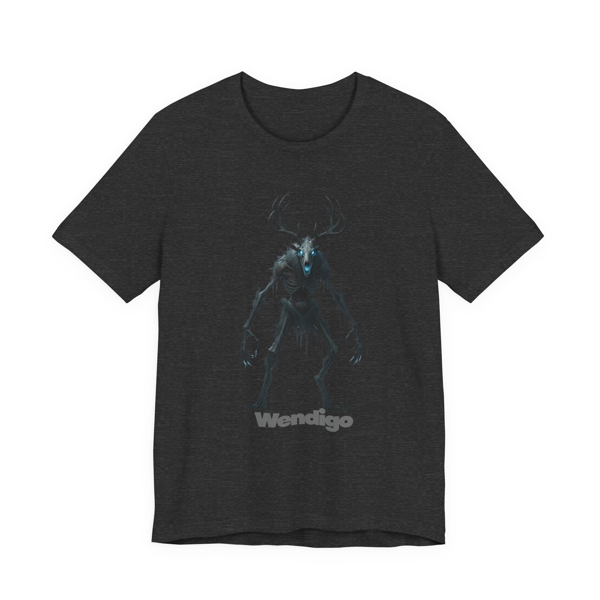 Wendigo Horror Tee — Creepy Deer Monster Graphic T-Shirt