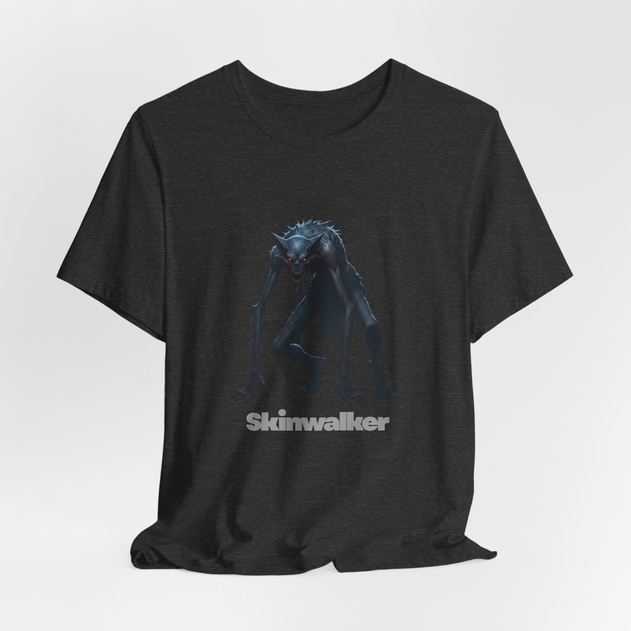 Skinwalker Graphic Tee — Creepy Creature Horror T-Shirt