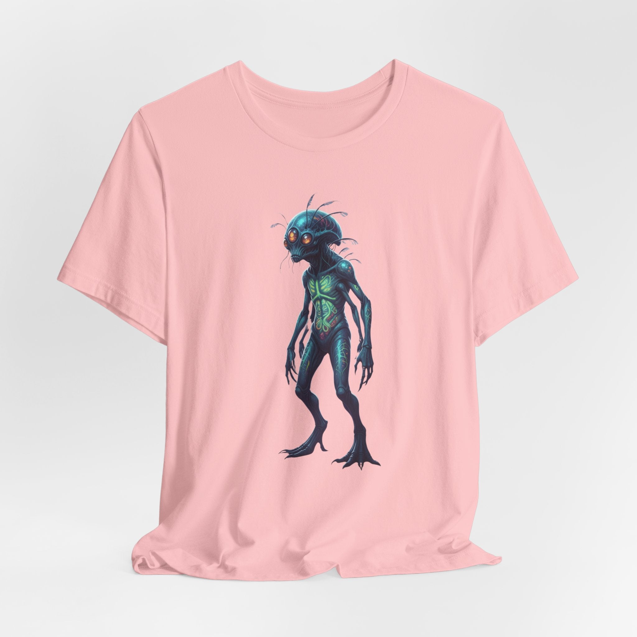 Alien Creature Graphic Tee — Sci‑Fi Monster T‑Shirt