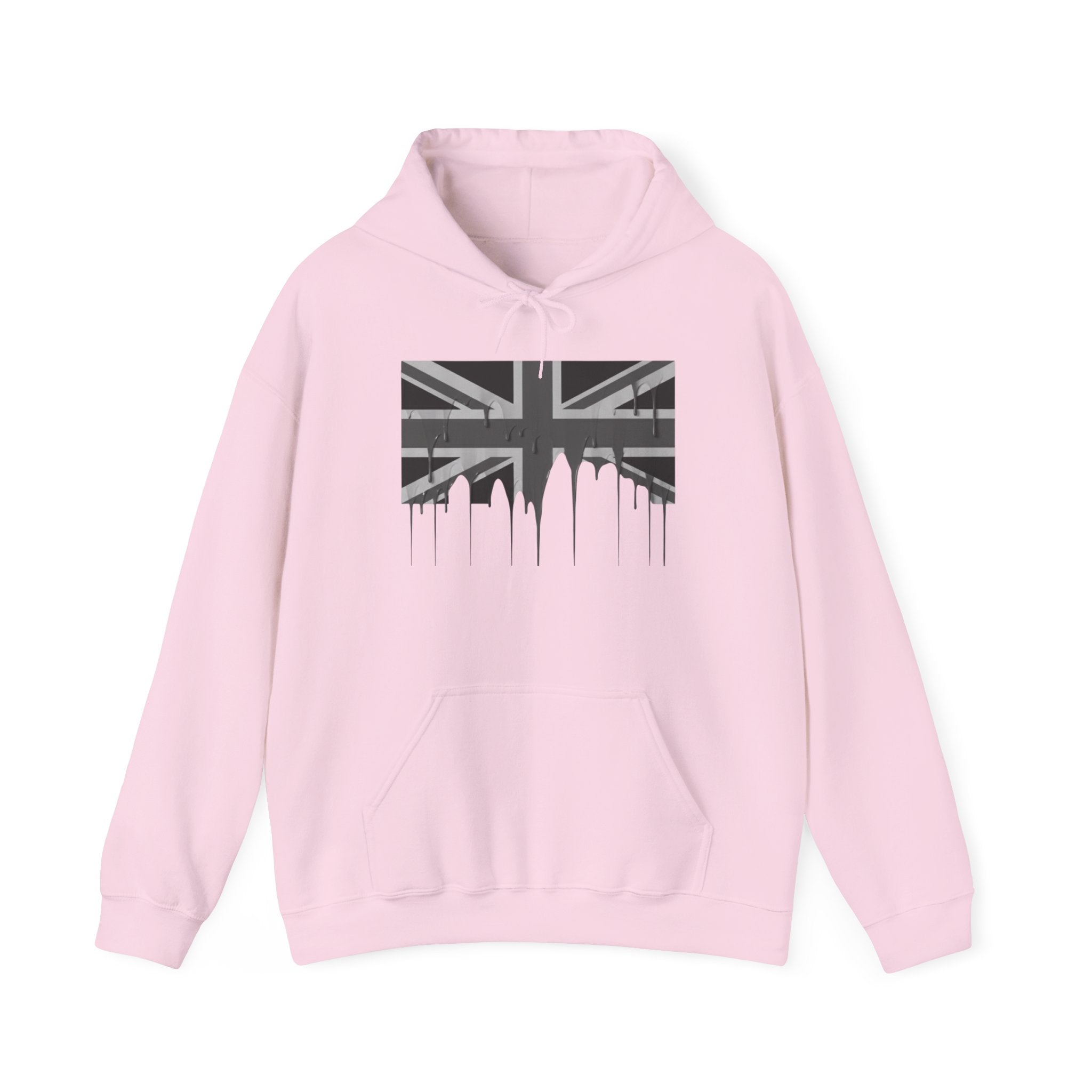 Union Jack Drip Hoodie - British Flag Streetwear Pullover