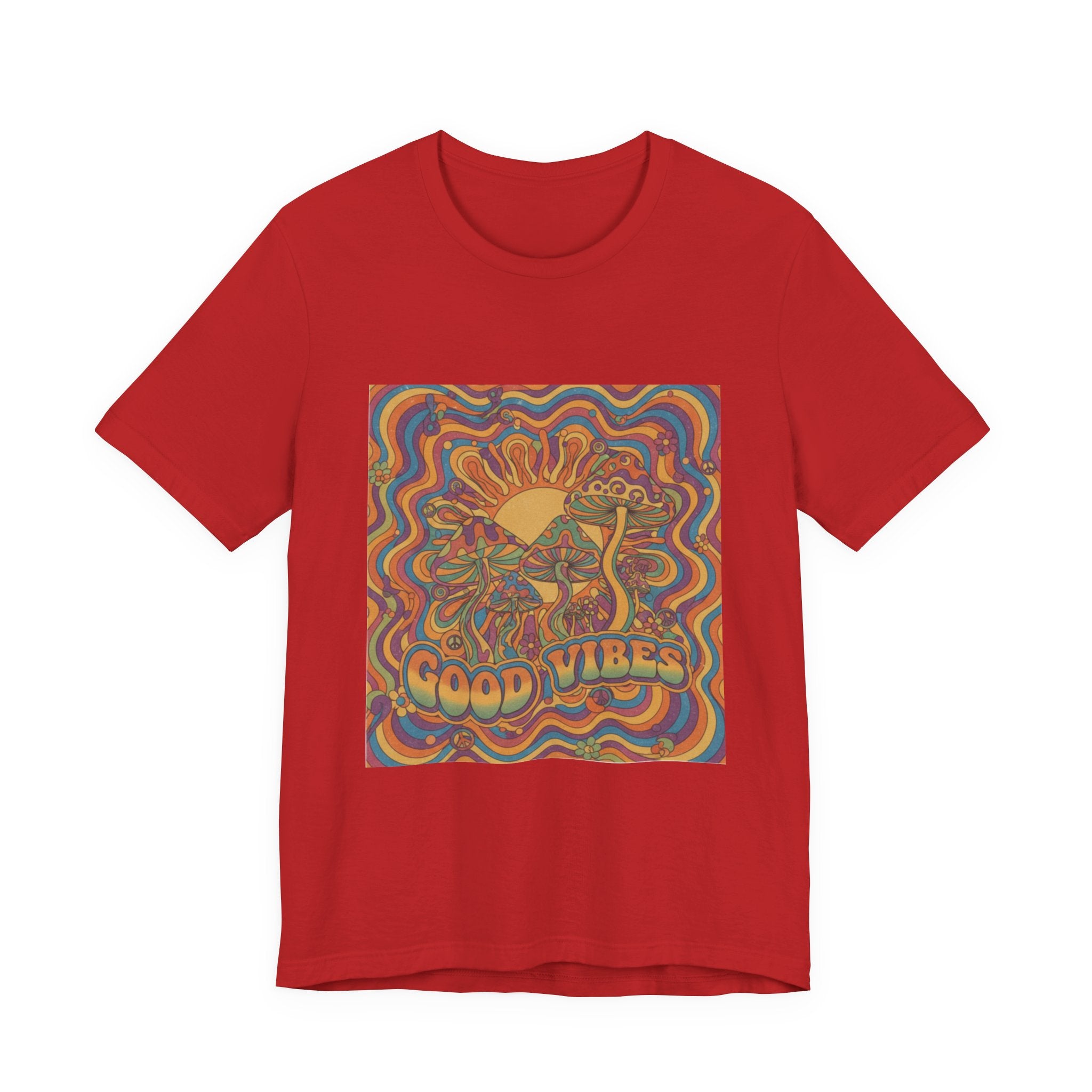 Good Vibes Retro Sunflower T-Shirt