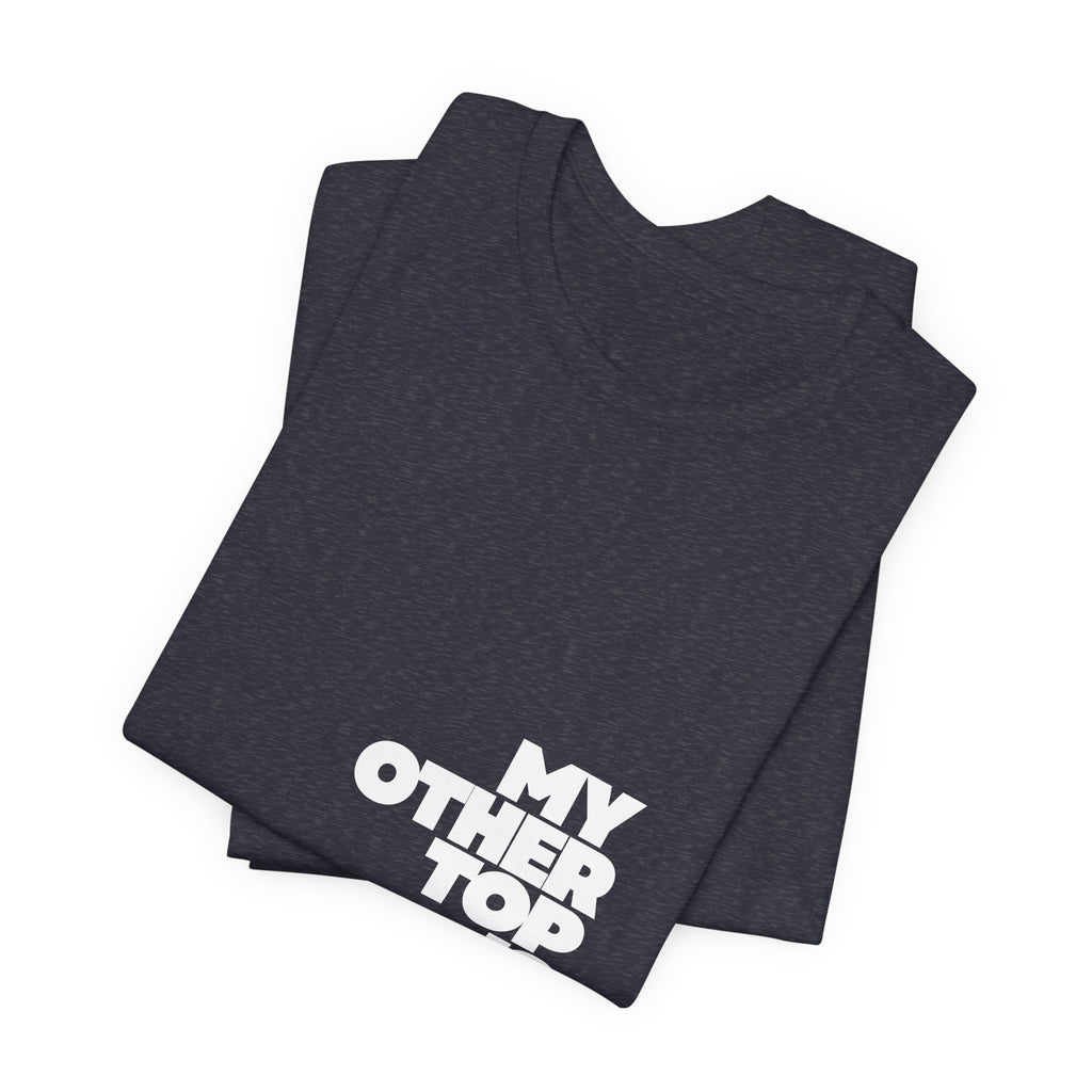 Classic White Tee — Plain Unisex Short Sleeve T-Shirt