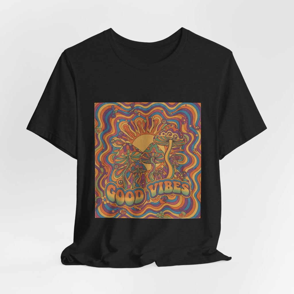 Good Vibes Retro Sunflower T-Shirt
