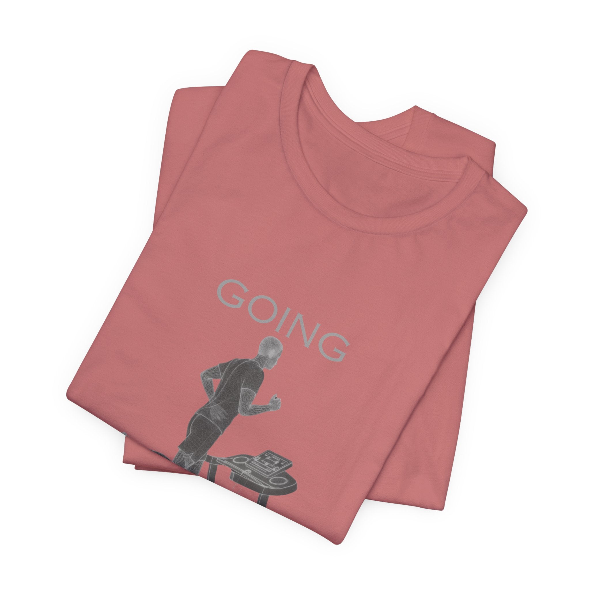 Going Knowhere T-Shirt — Funny Treadmill Runner Tee