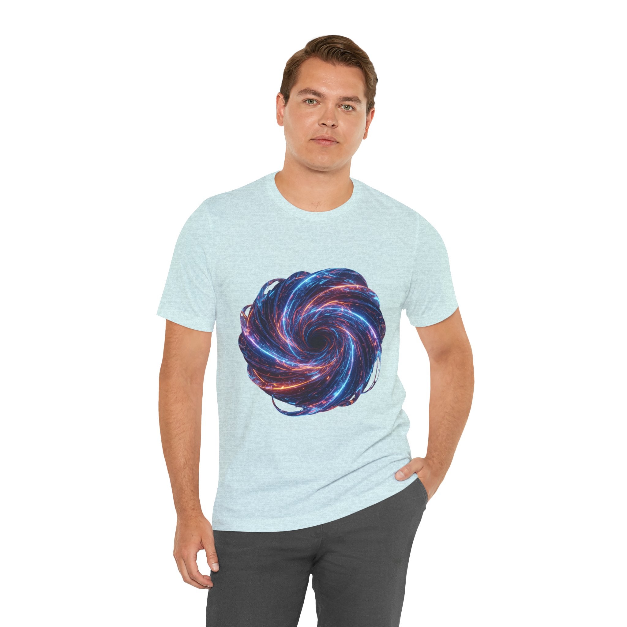 Galaxy Vortex T-Shirt — Cosmic Swirl Space Tee