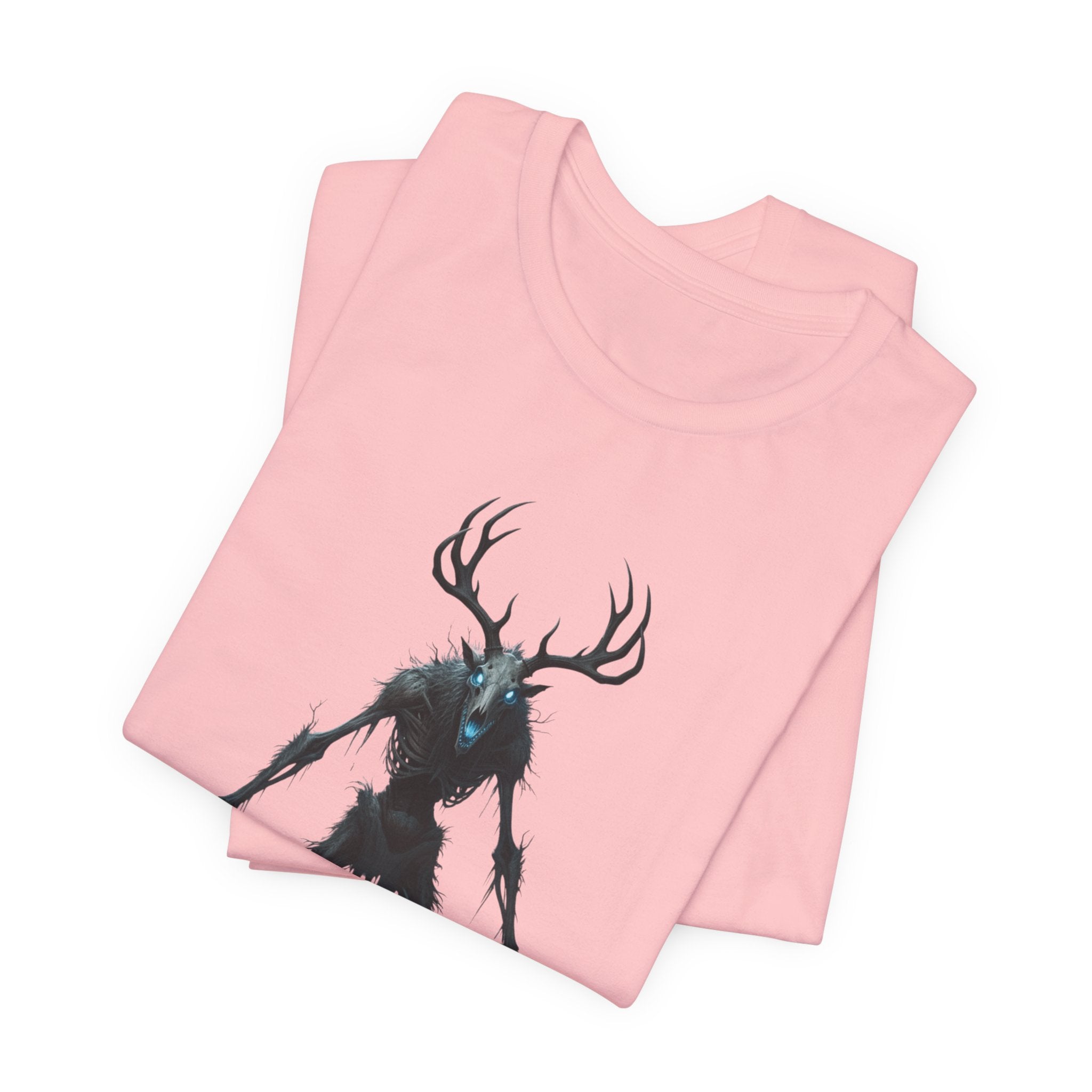 Wendigo Horror Tee — Creepy Deer Monster Graphic T-Shirt