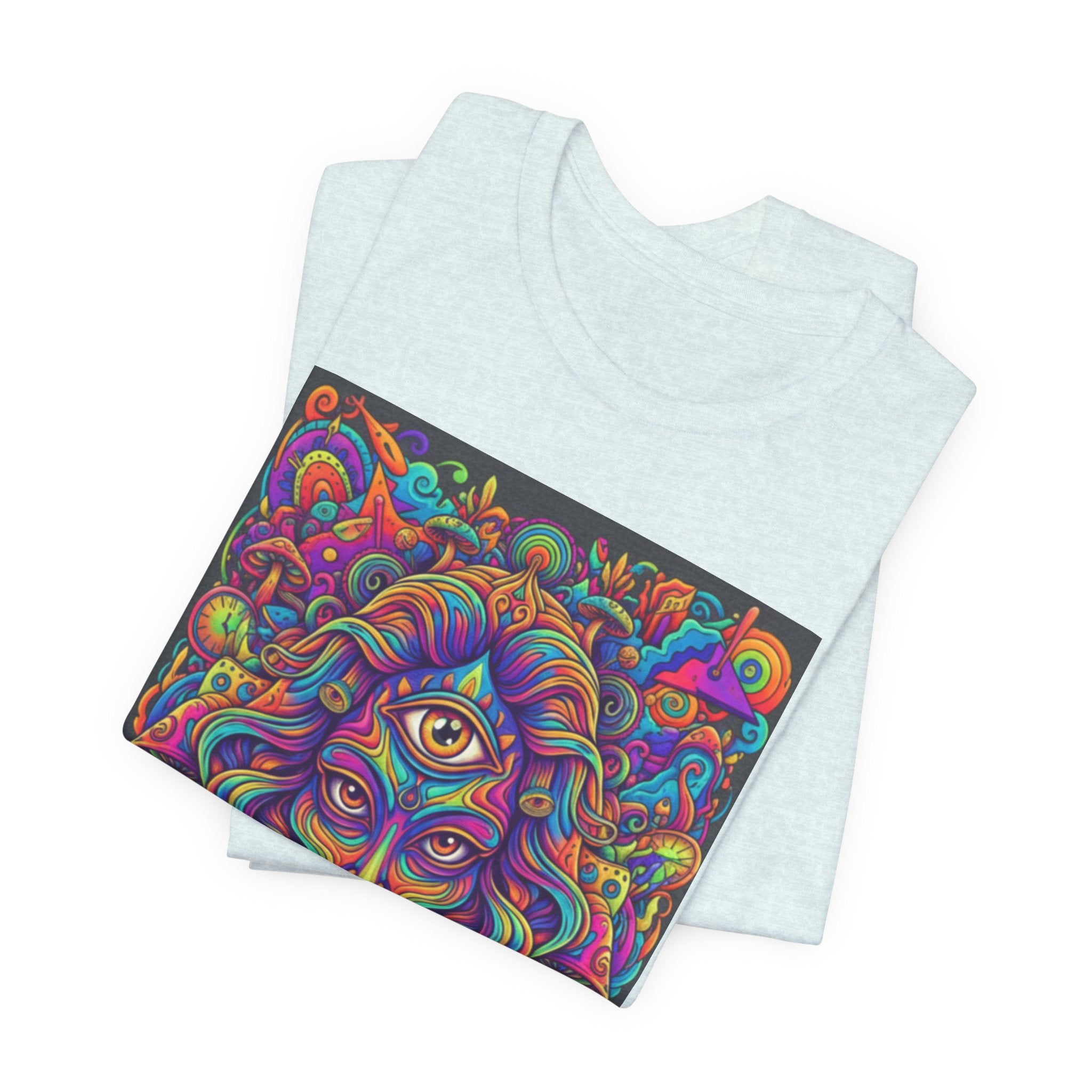 Expand Your Mind Psychedelic T-Shirt — Third Eye Trippy Art Tee