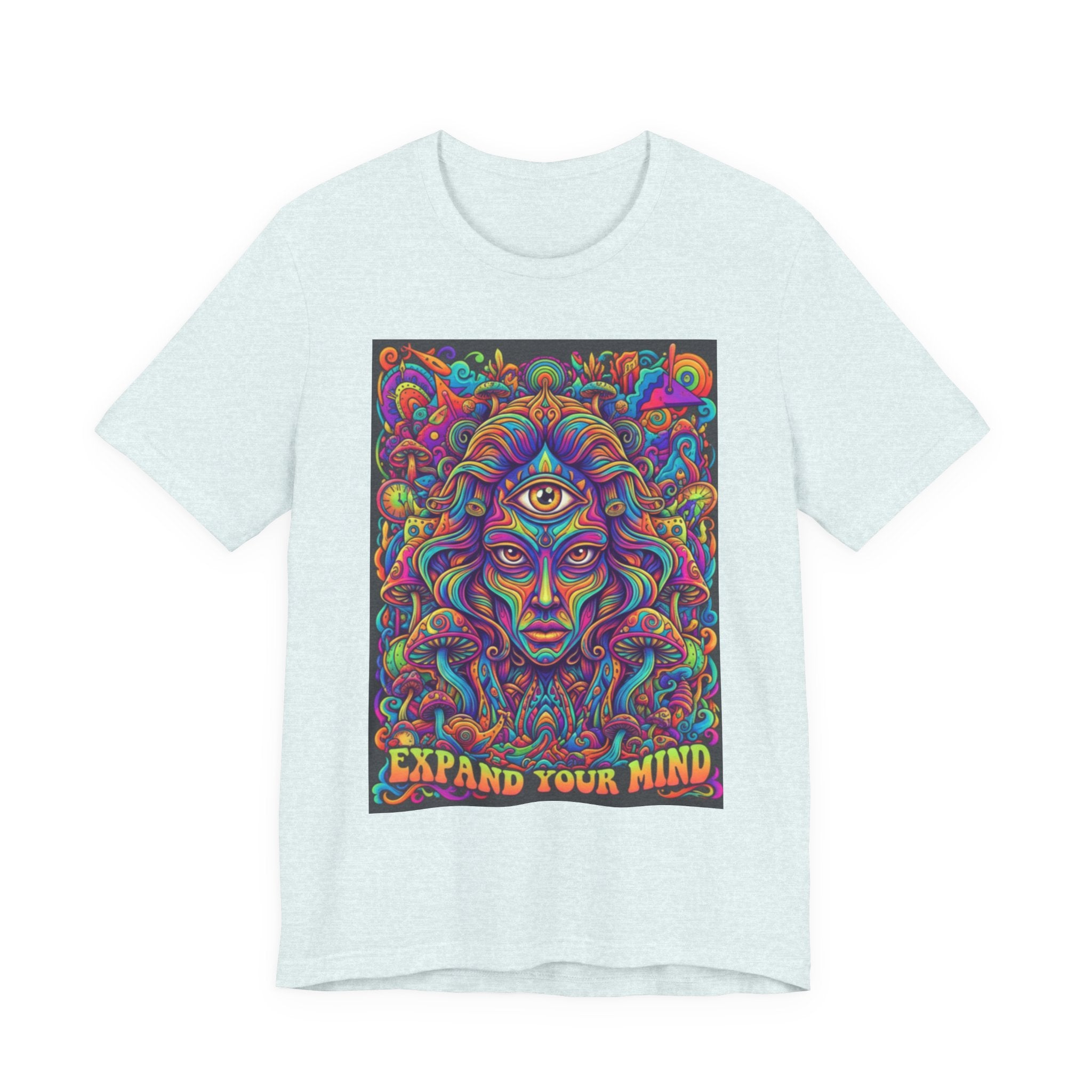 Expand Your Mind Psychedelic T-Shirt — Third Eye Trippy Art Tee