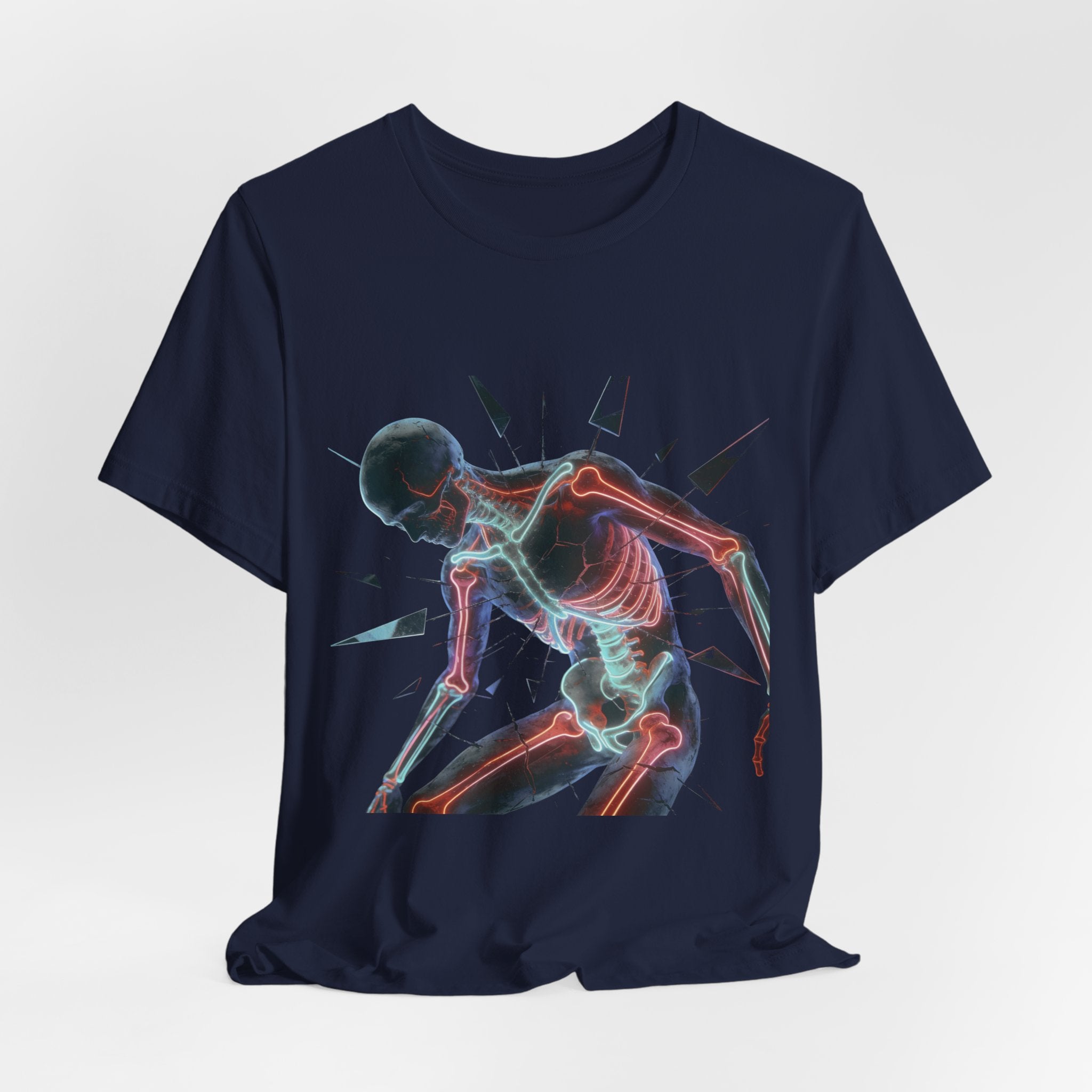 Anatomical Neon Surge T-Shirt