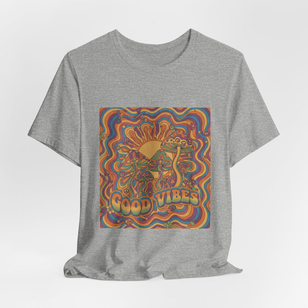 Good Vibes Retro Sunflower T-Shirt