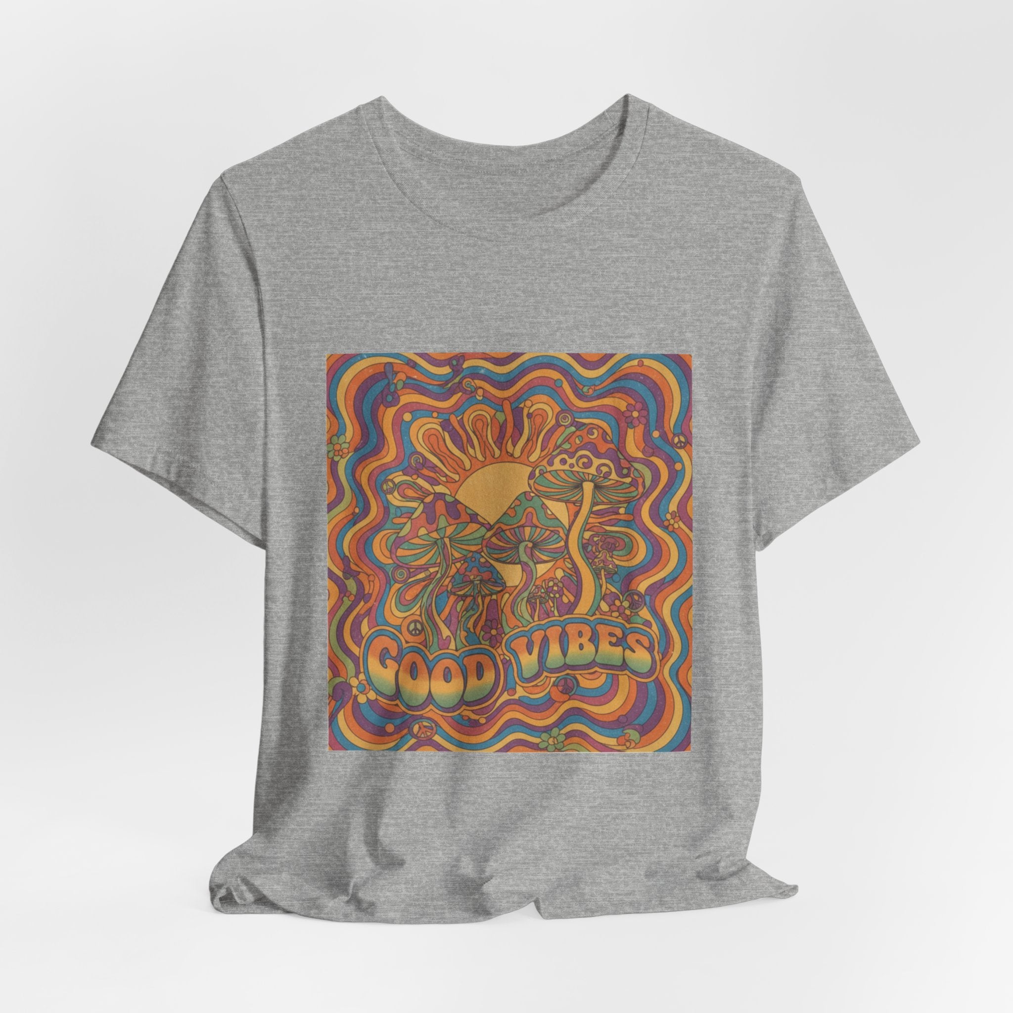 Good Vibes Retro Sunflower T-Shirt
