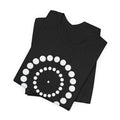 Dot Spiral Tee — Minimal Geometric Graphic T‑Shirt