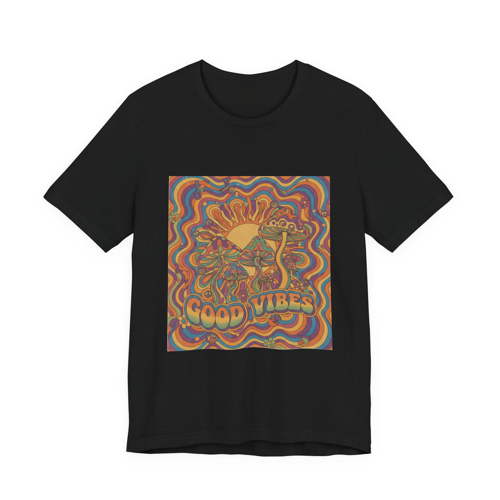 Good Vibes Retro Sunflower T-Shirt