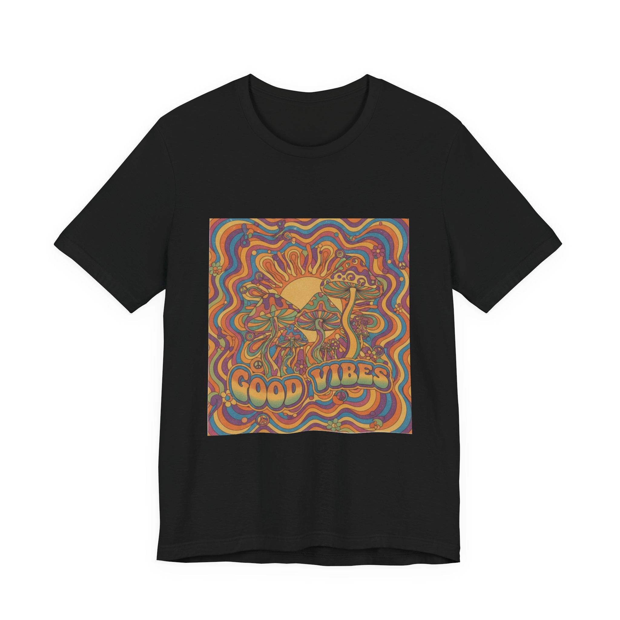 Good Vibes Retro Sunflower T-Shirt
