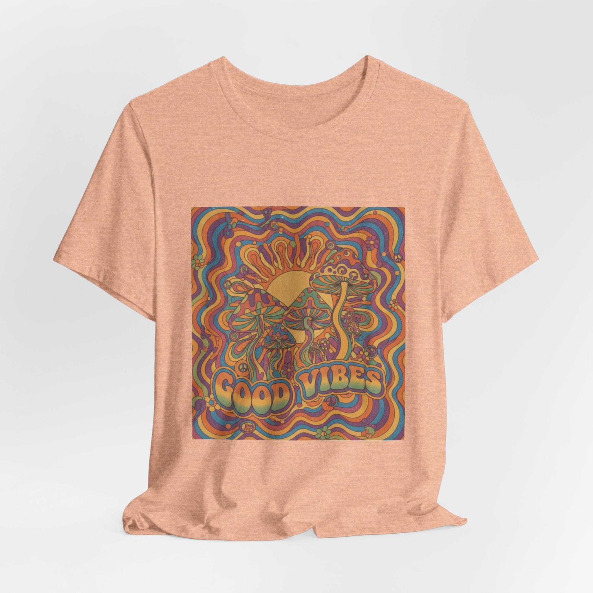 Good Vibes Retro Sunflower T-Shirt