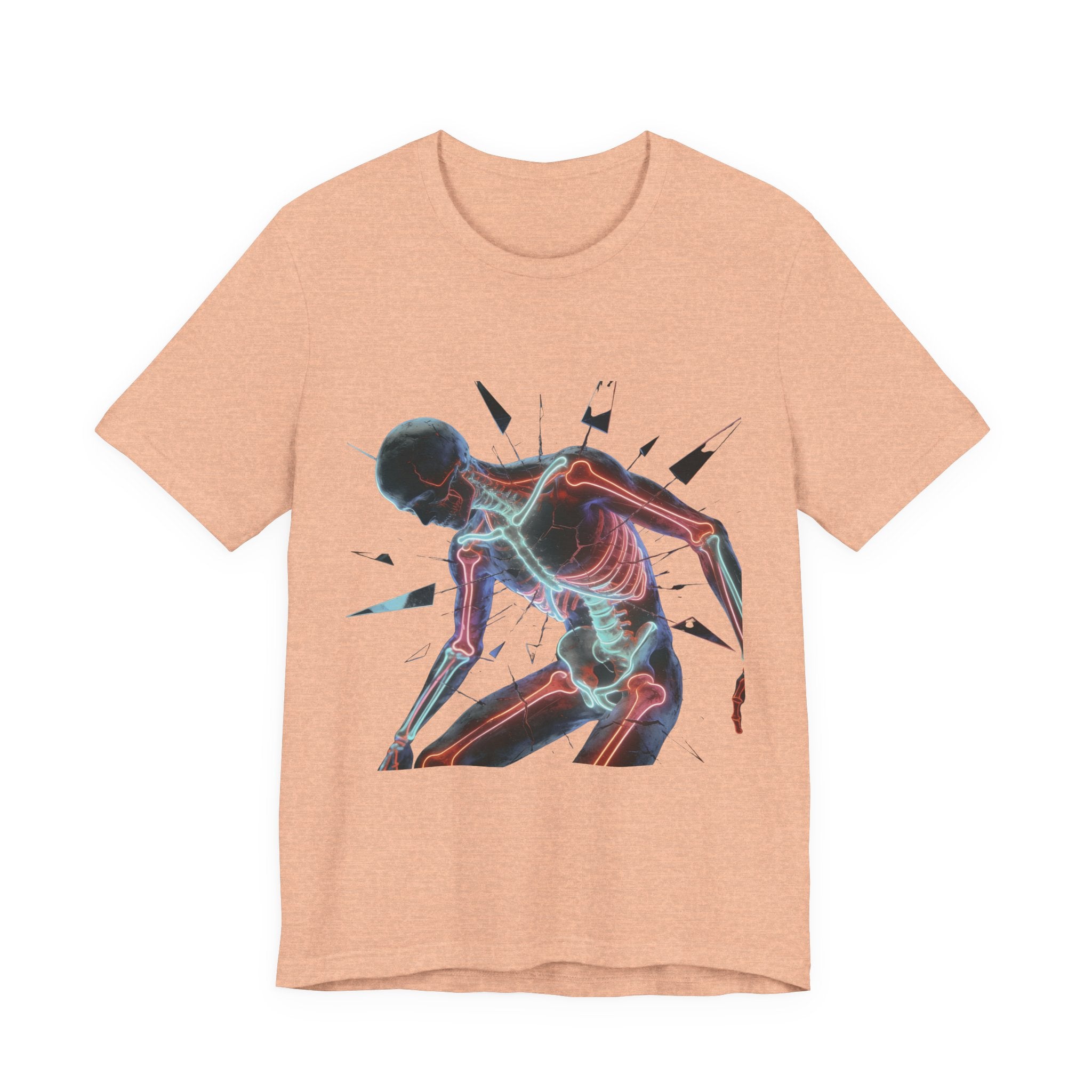 Anatomical Neon Surge T-Shirt