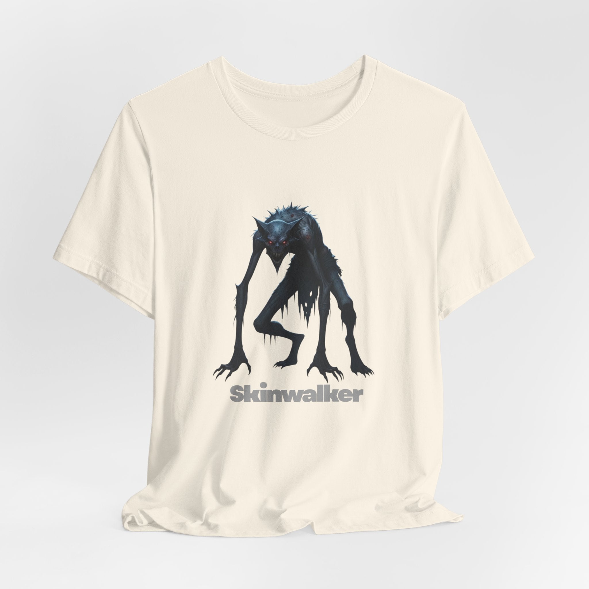 Skinwalker Graphic Tee — Creepy Creature Horror T-Shirt