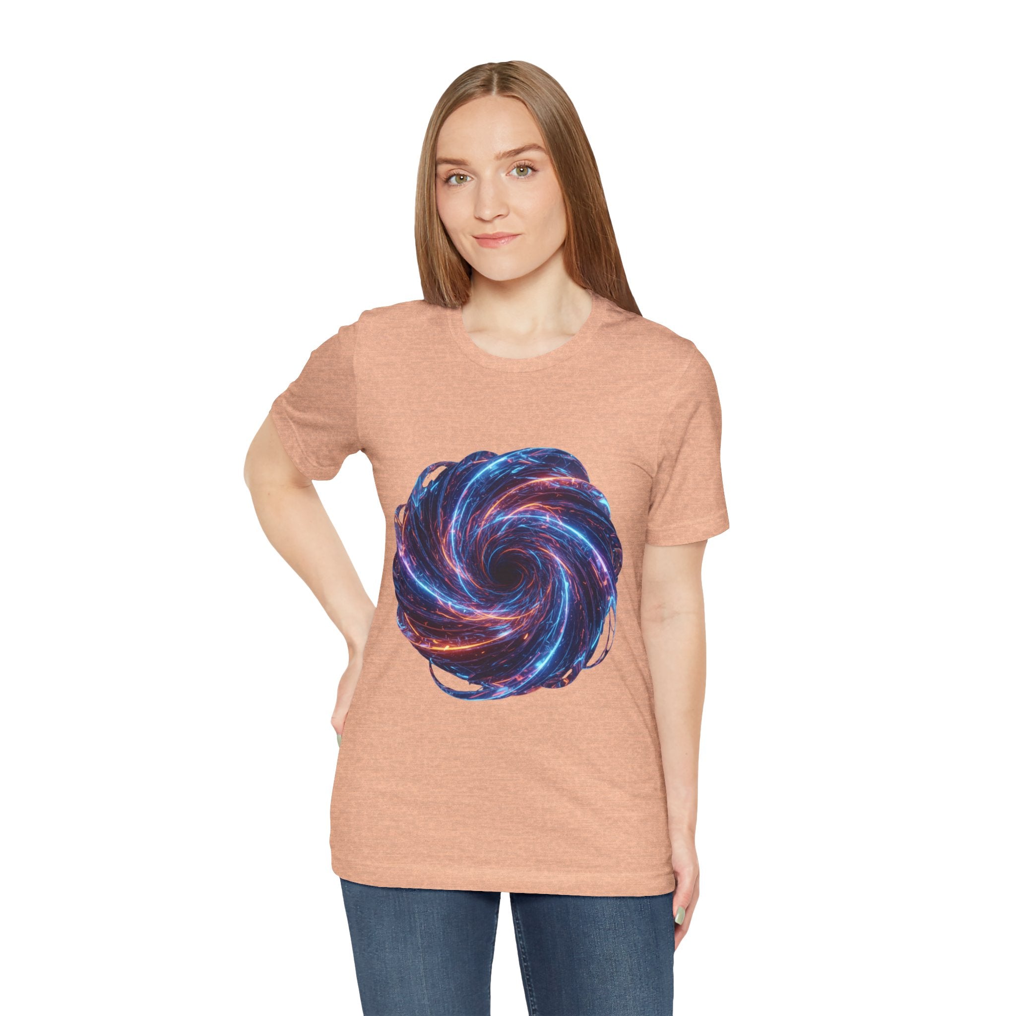 Galaxy Vortex T-Shirt — Cosmic Swirl Space Tee