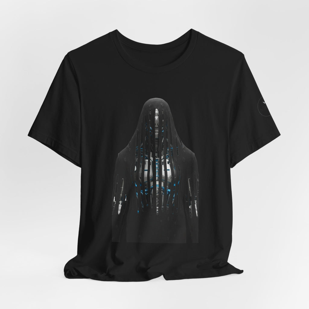 Horror Silhouette Tee — Shadowed Figure Graphic T-Shirt