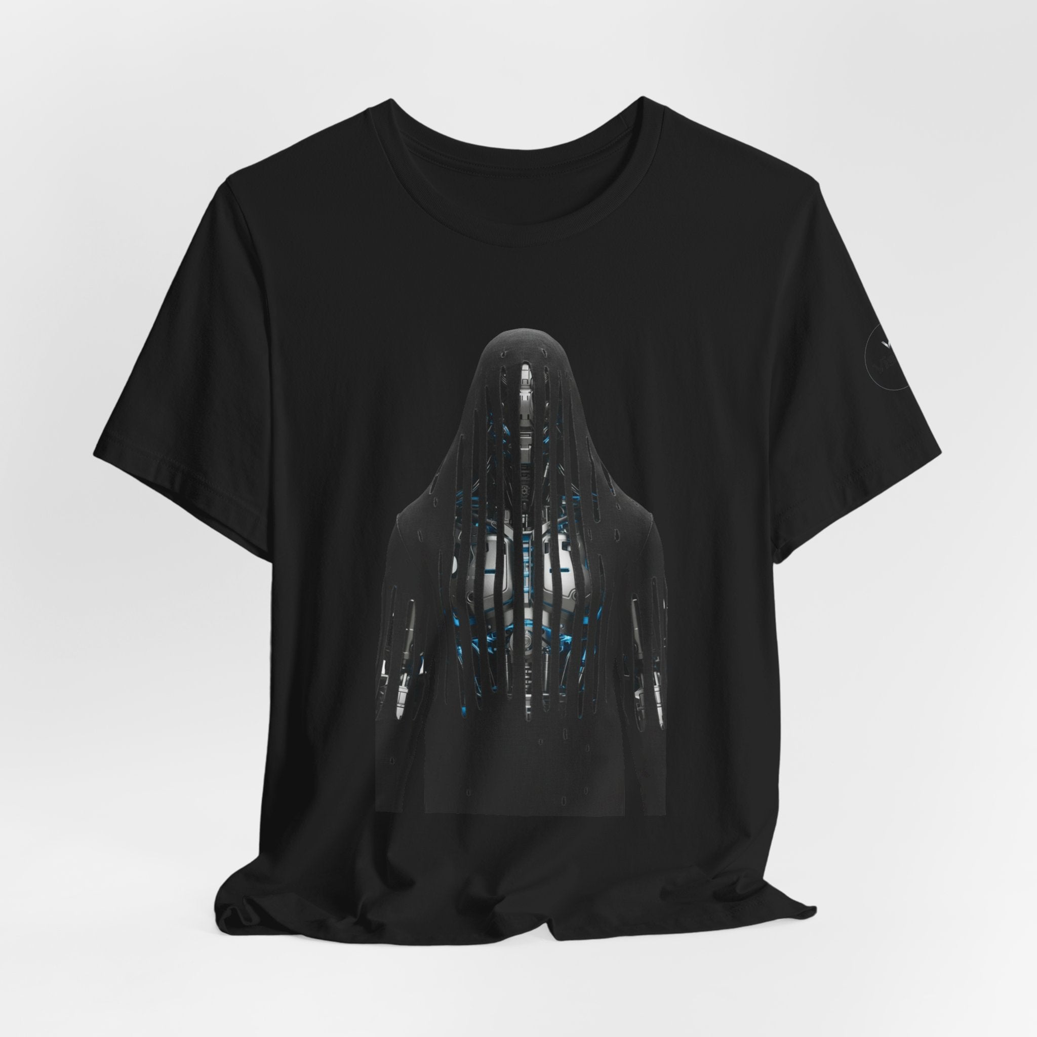 Horror Silhouette Tee — Shadowed Figure Graphic T-Shirt