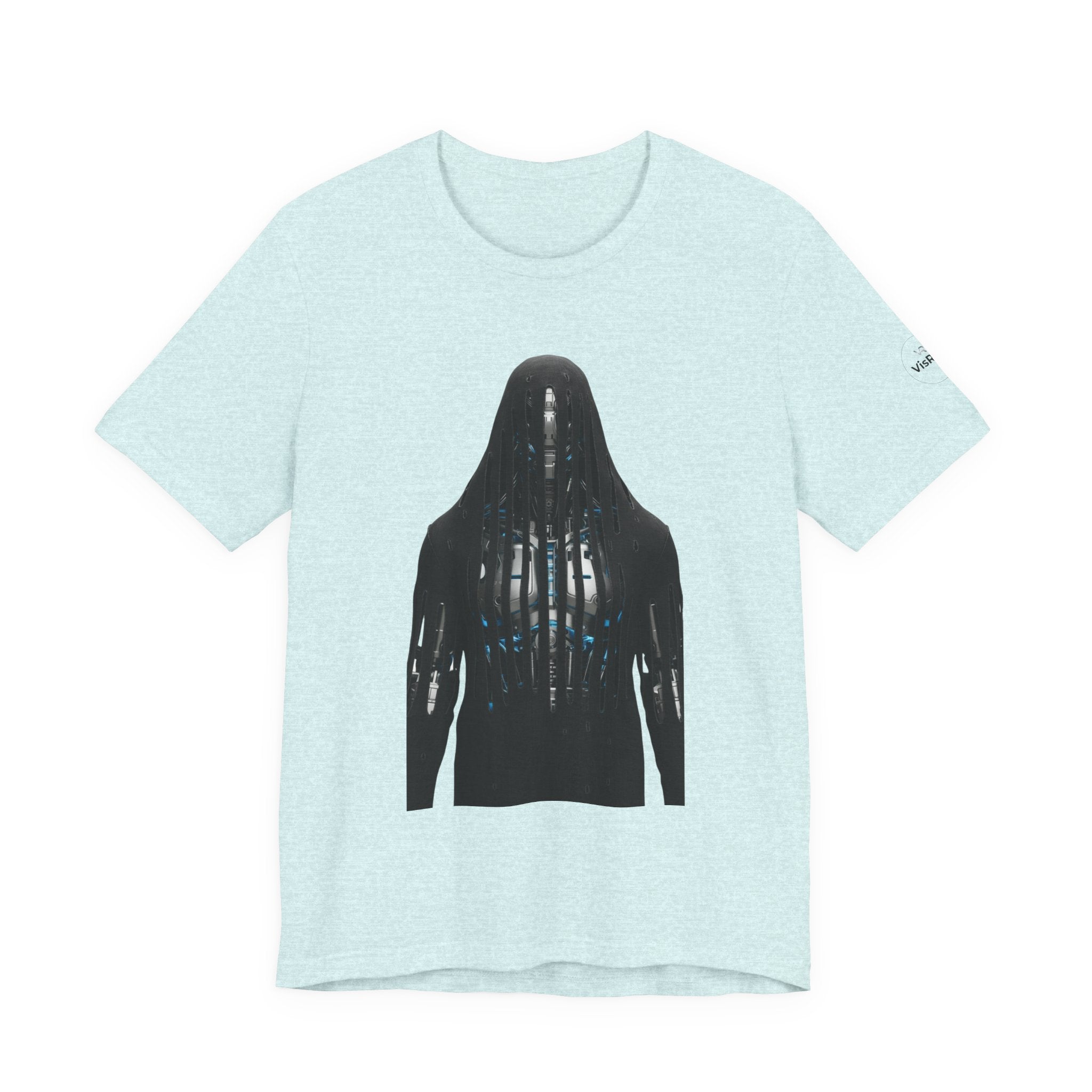 Horror Silhouette Tee — Shadowed Figure Graphic T-Shirt