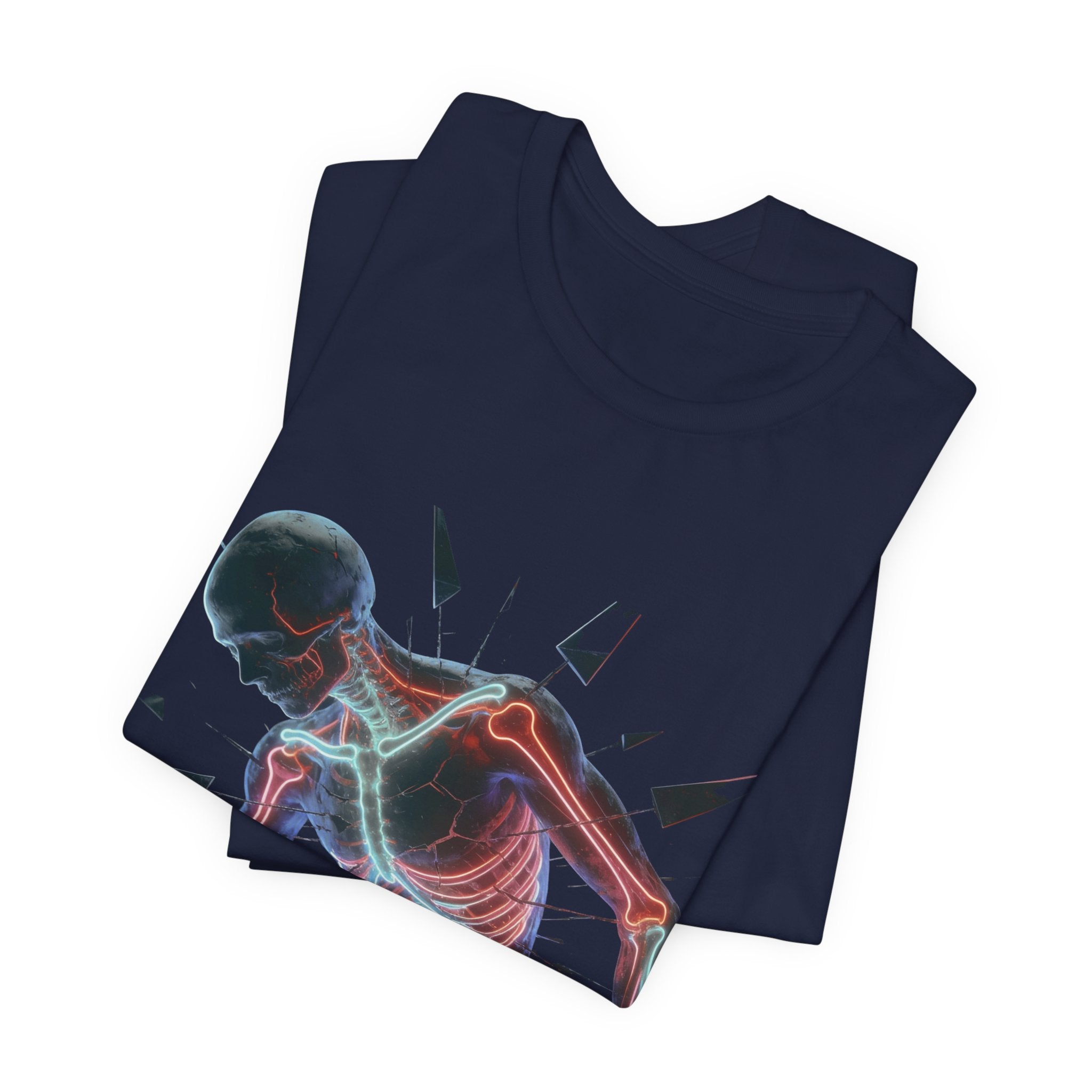 Anatomical Neon Surge T-Shirt