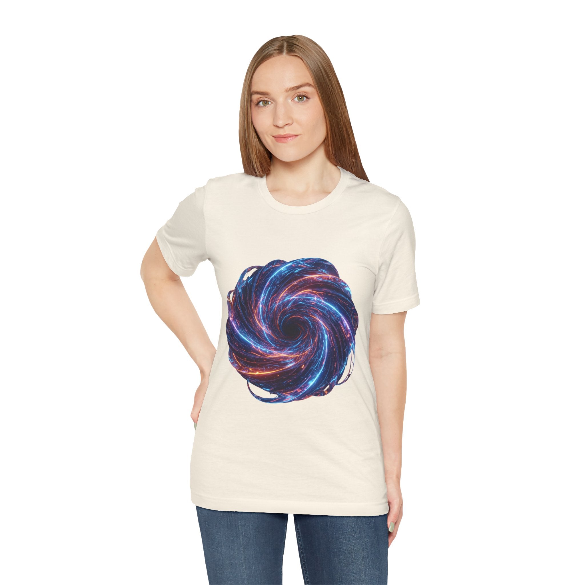 Galaxy Vortex T-Shirt — Cosmic Swirl Space Tee