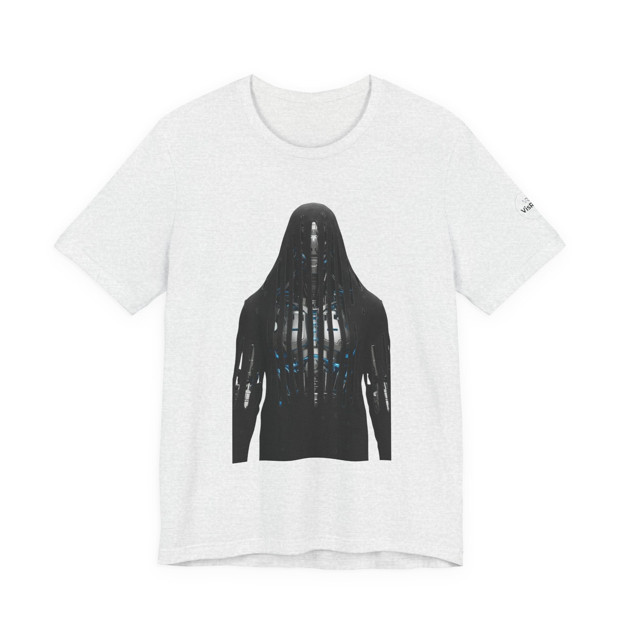 Horror Silhouette Tee — Shadowed Figure Graphic T-Shirt
