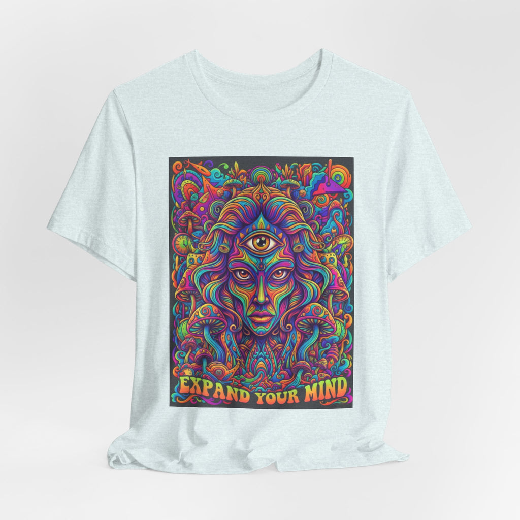 Expand Your Mind Psychedelic T-Shirt — Third Eye Trippy Art Tee