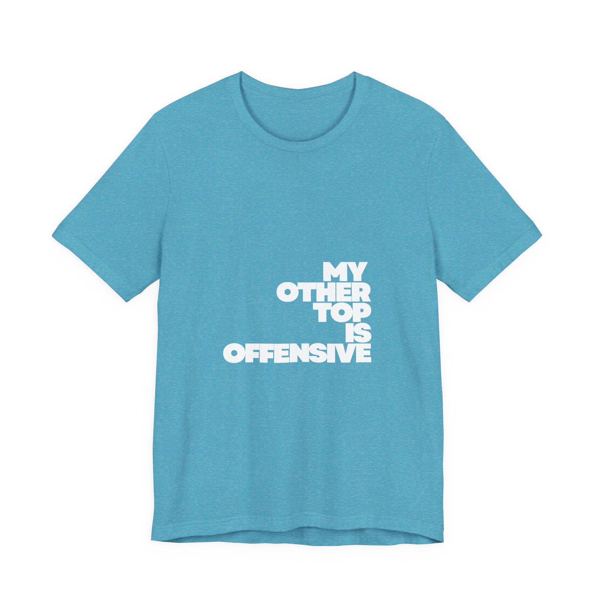 Classic White Tee — Plain Unisex Short Sleeve T-Shirt