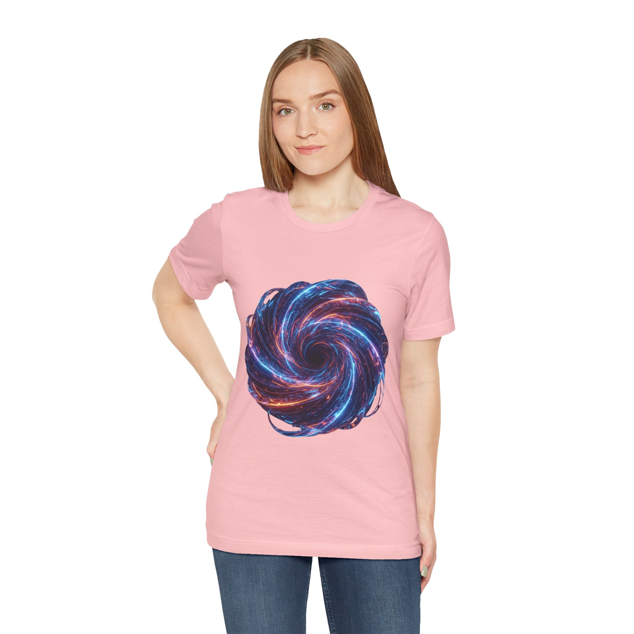 Galaxy Vortex T-Shirt — Cosmic Swirl Space Tee