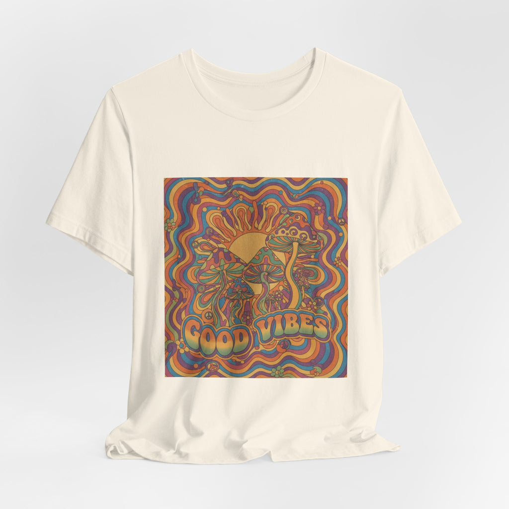 Good Vibes Retro Sunflower T-Shirt