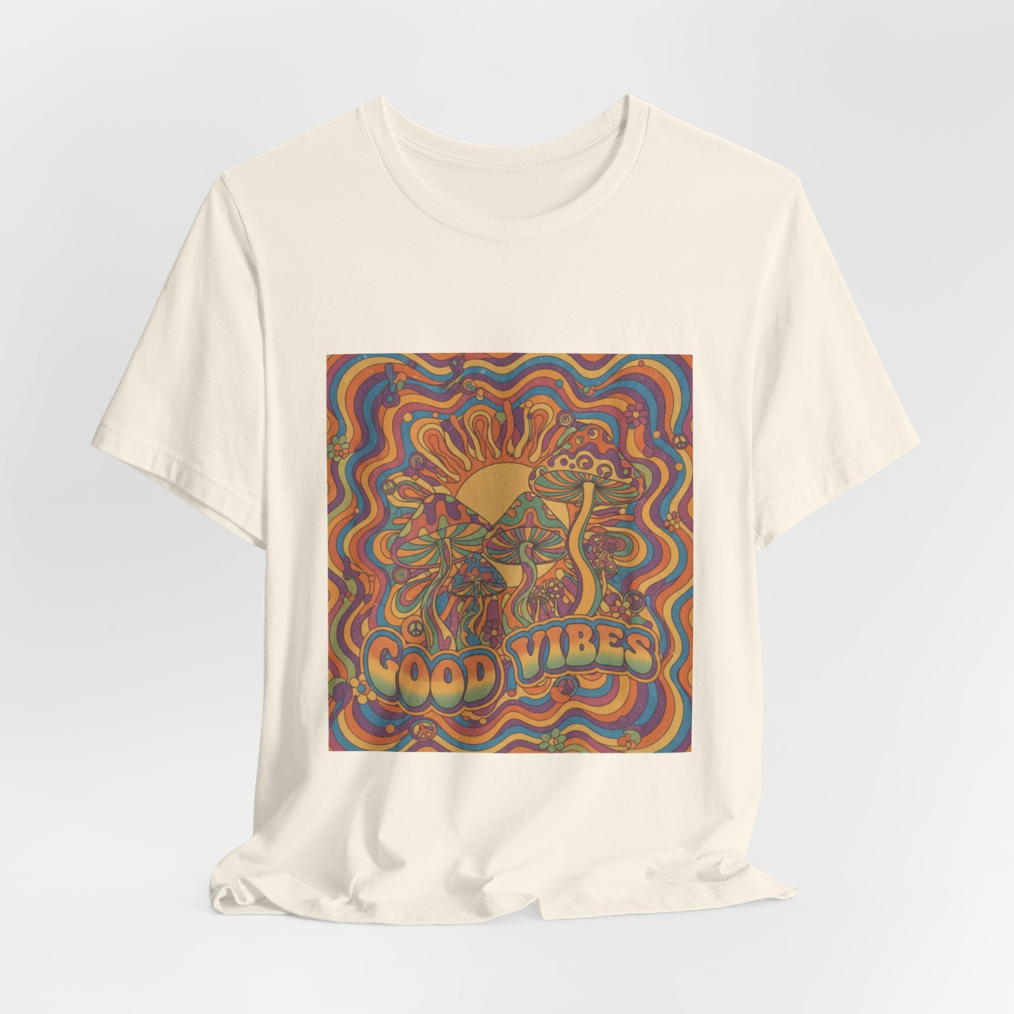 Good Vibes Retro Sunflower T-Shirt
