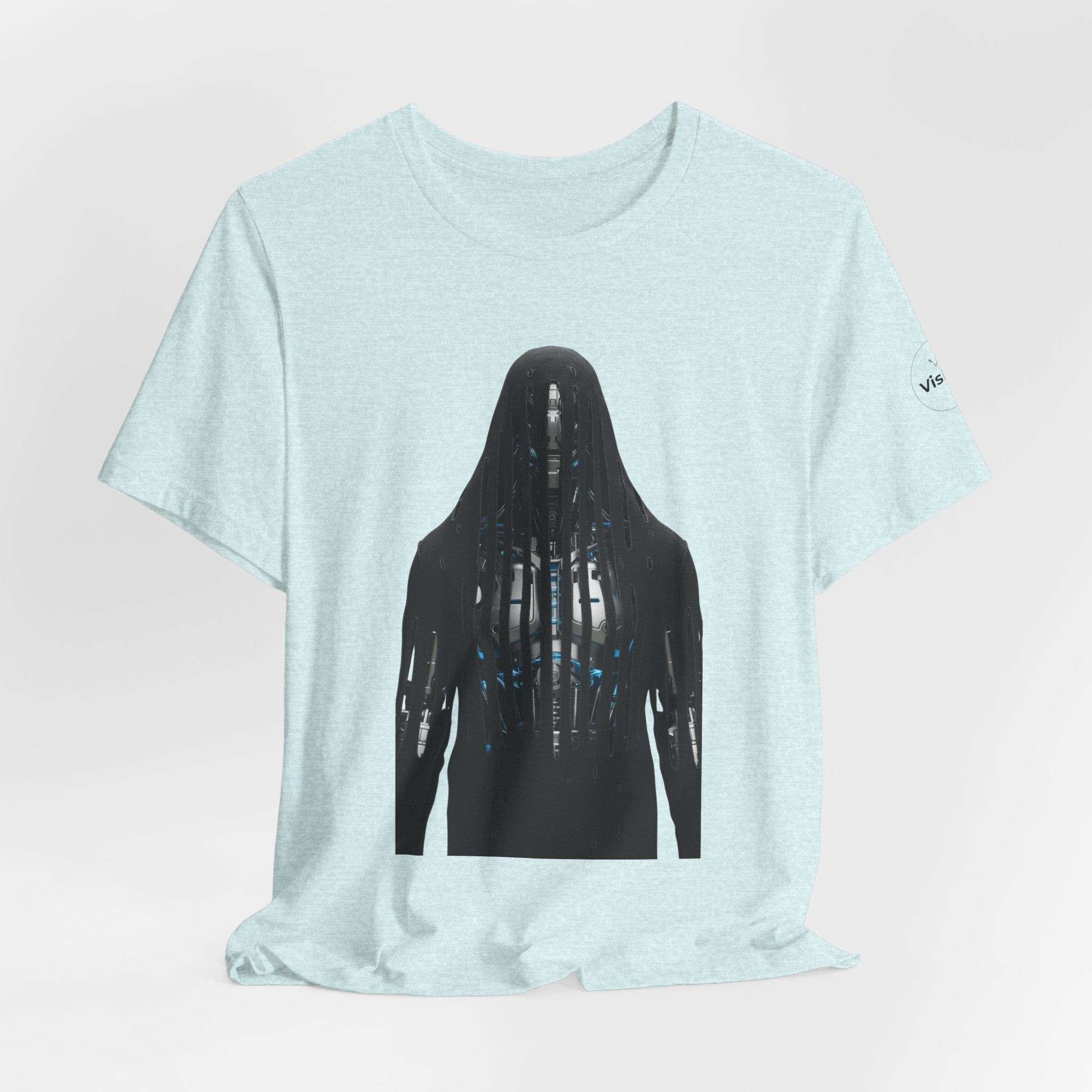 Horror Silhouette Tee — Shadowed Figure Graphic T-Shirt