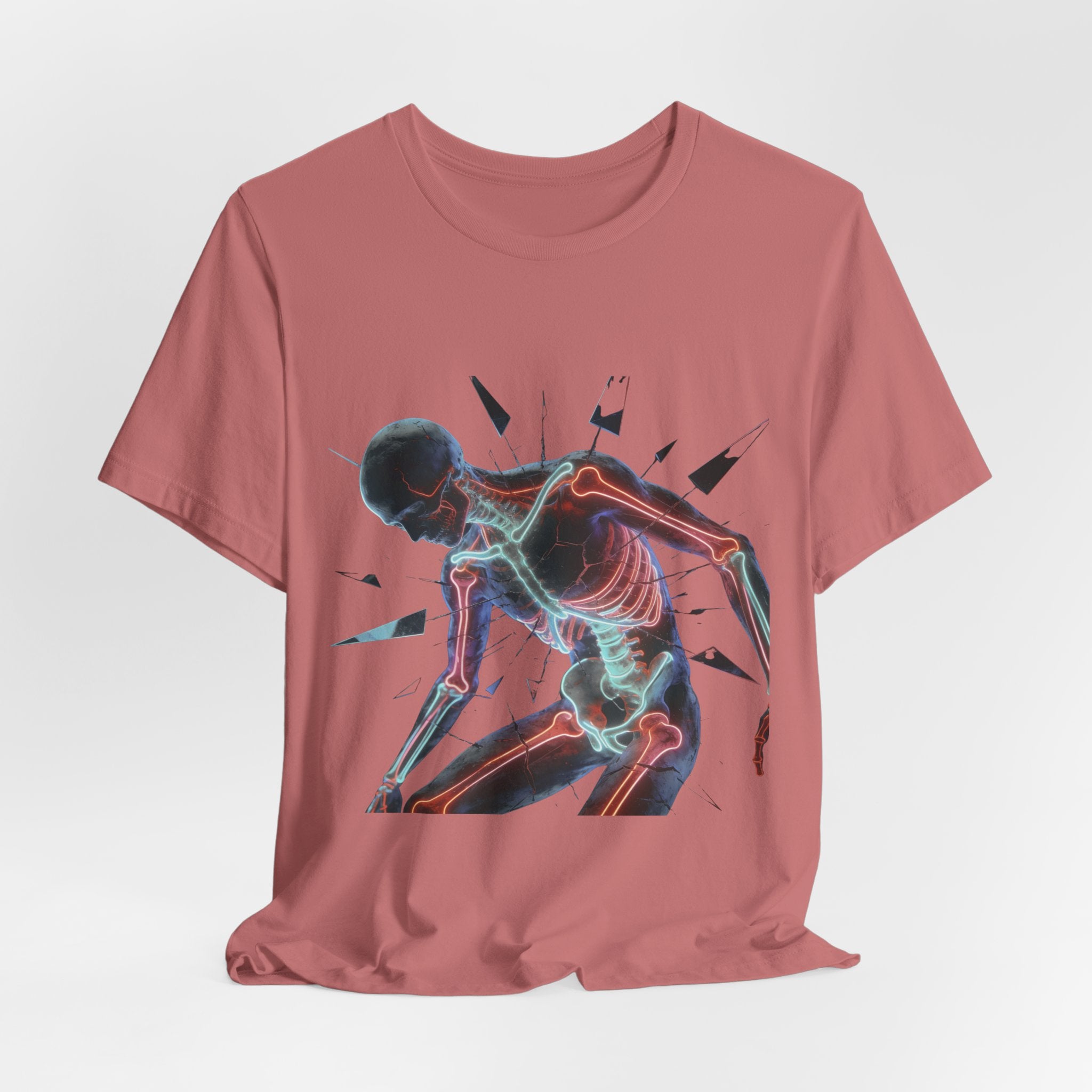 Anatomical Neon Surge T-Shirt