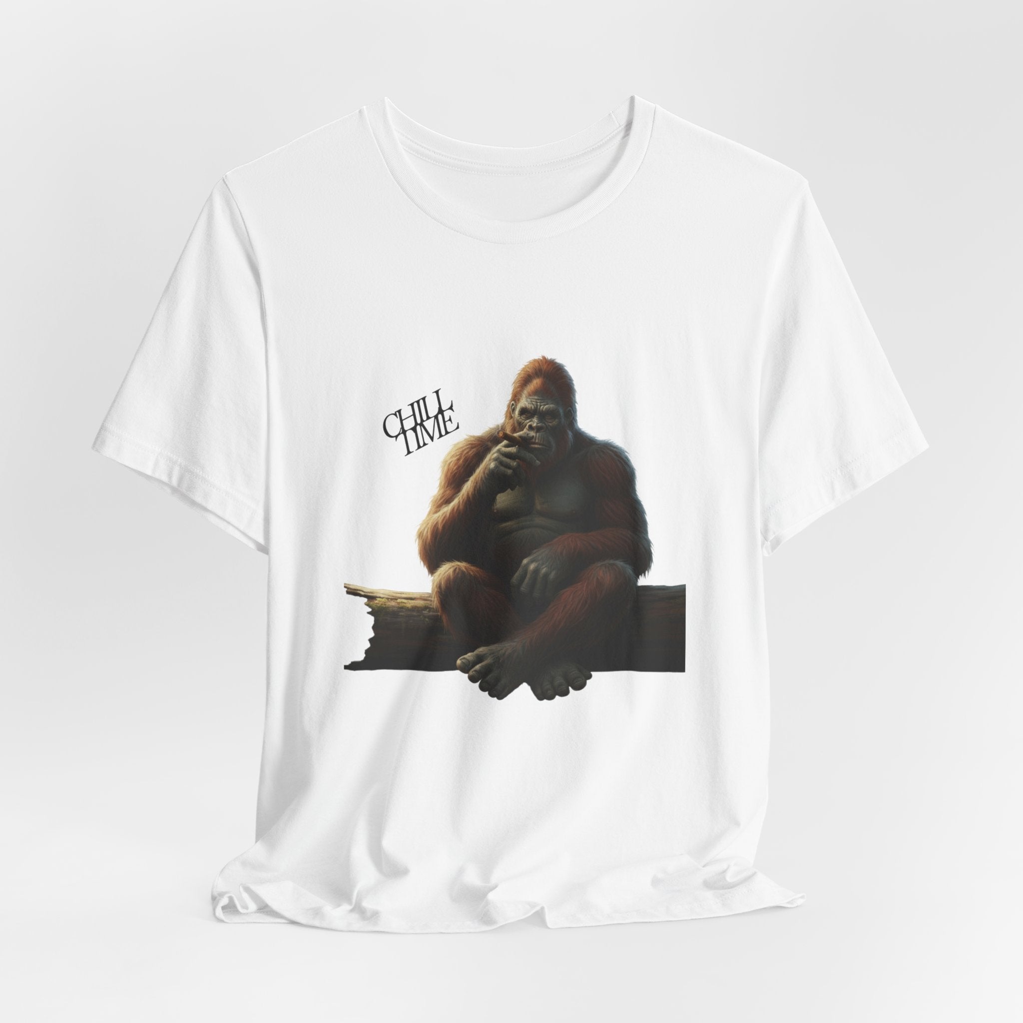 Bigfoot Chill Tee – 'Hi All' Graphic T-Shirt