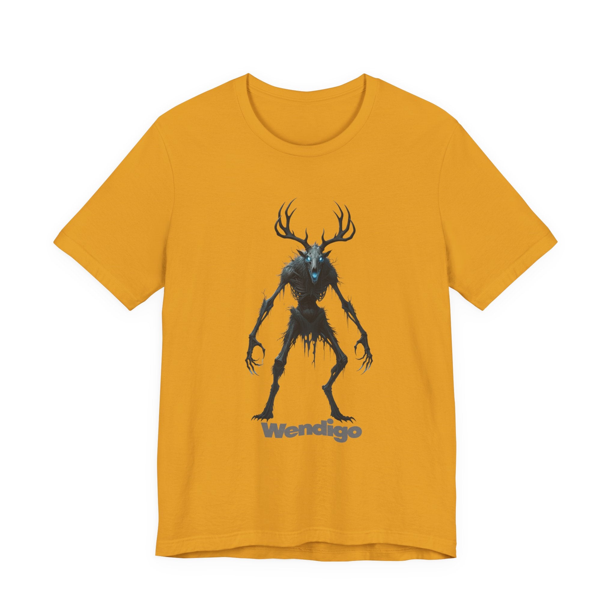 Wendigo Horror Tee — Creepy Deer Monster Graphic T-Shirt
