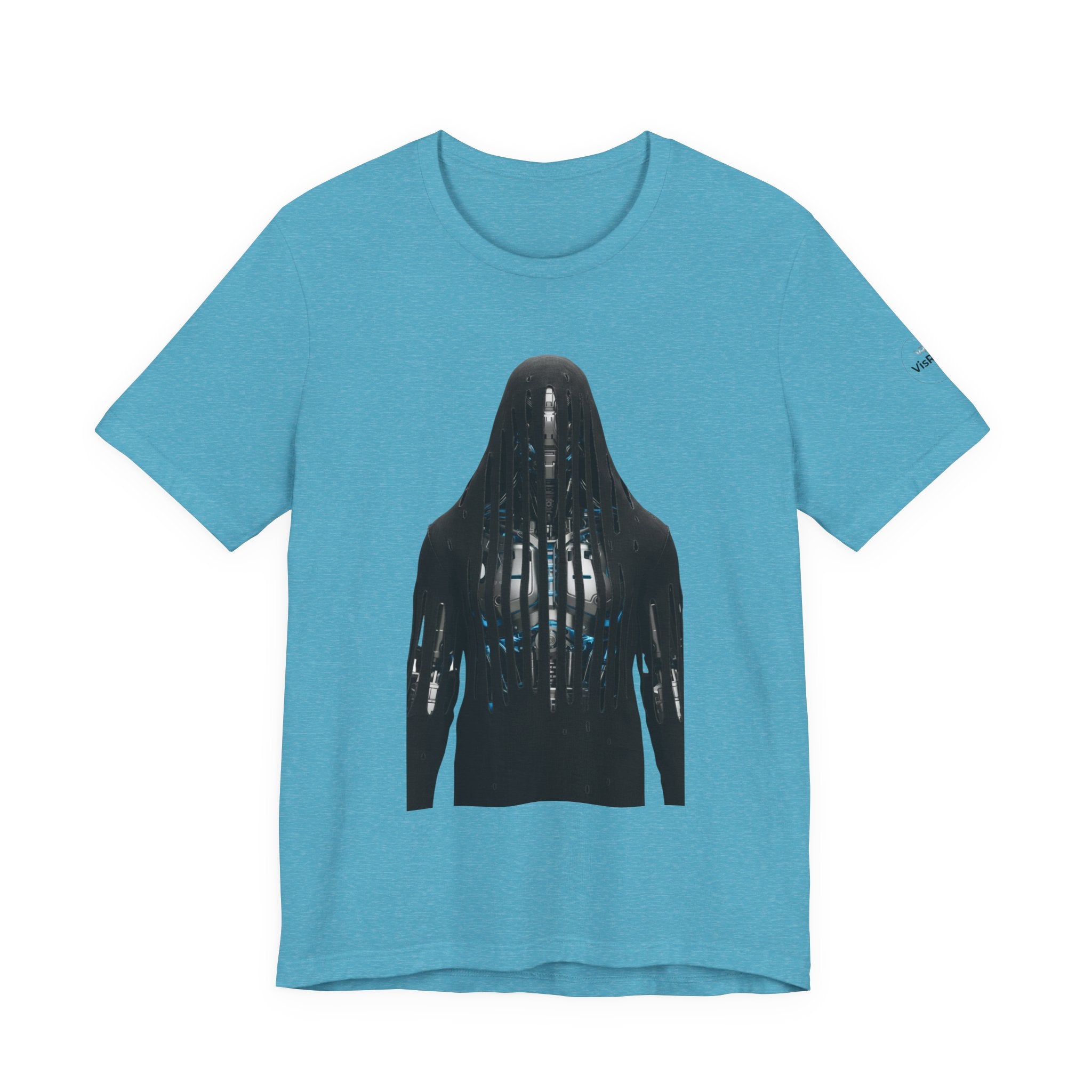 Horror Silhouette Tee — Shadowed Figure Graphic T-Shirt
