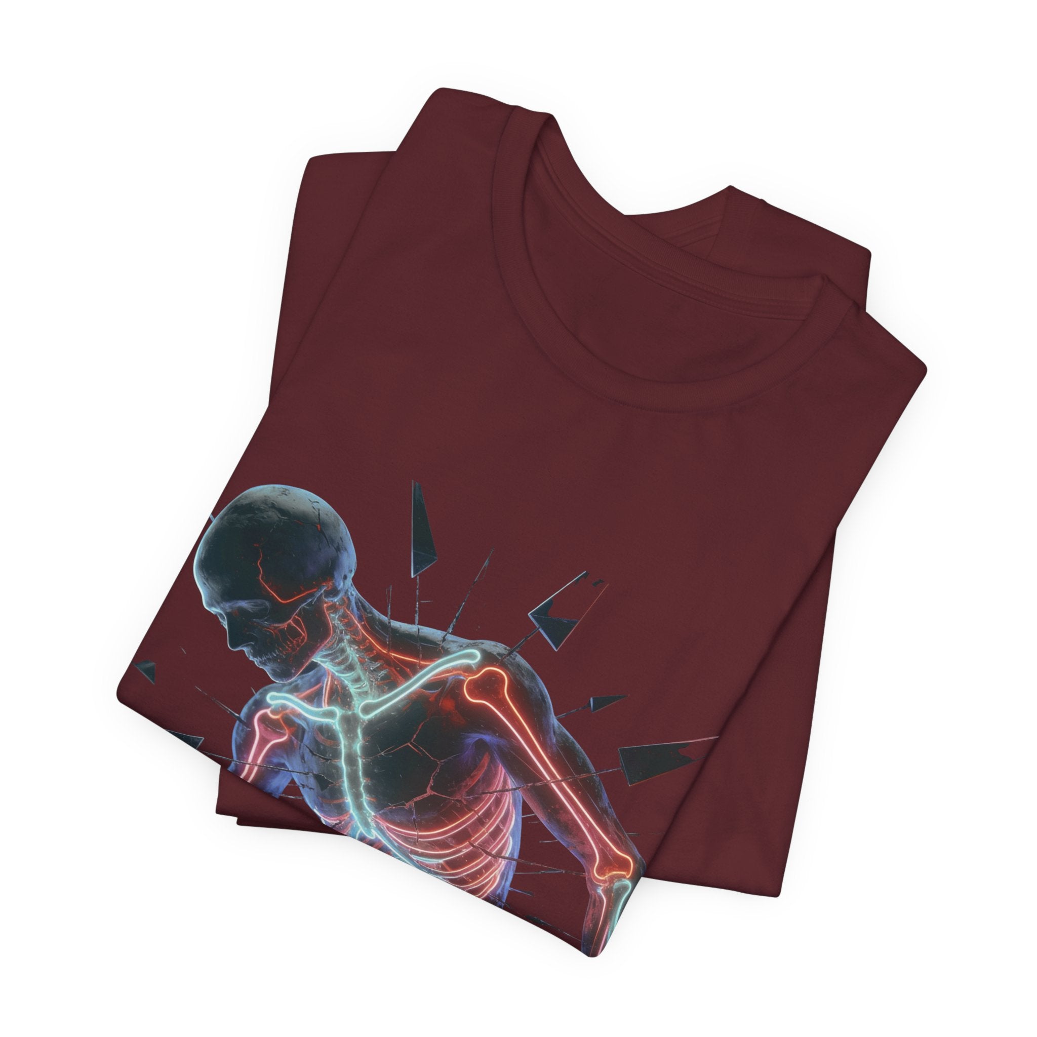Anatomical Neon Surge T-Shirt