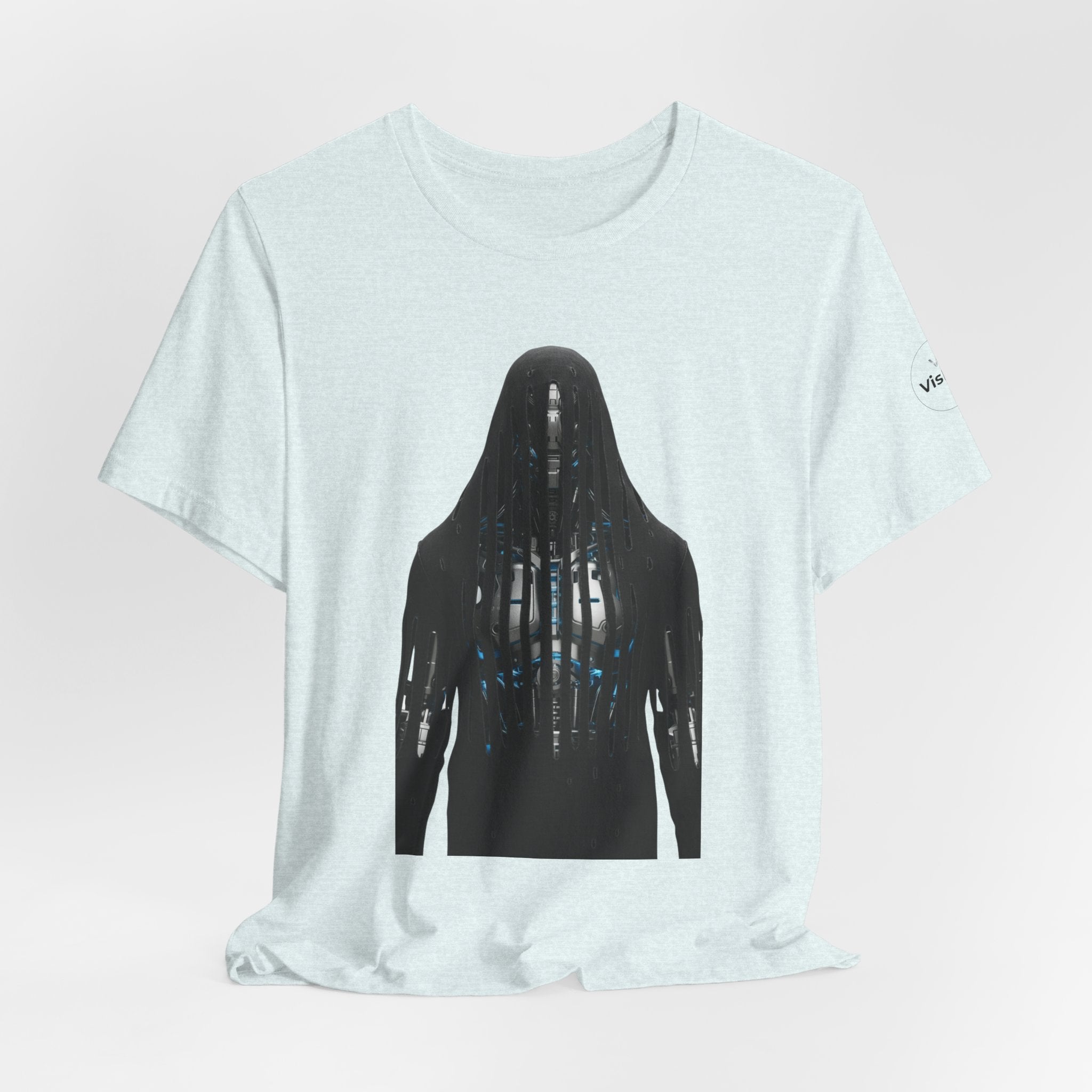Horror Silhouette Tee — Shadowed Figure Graphic T-Shirt