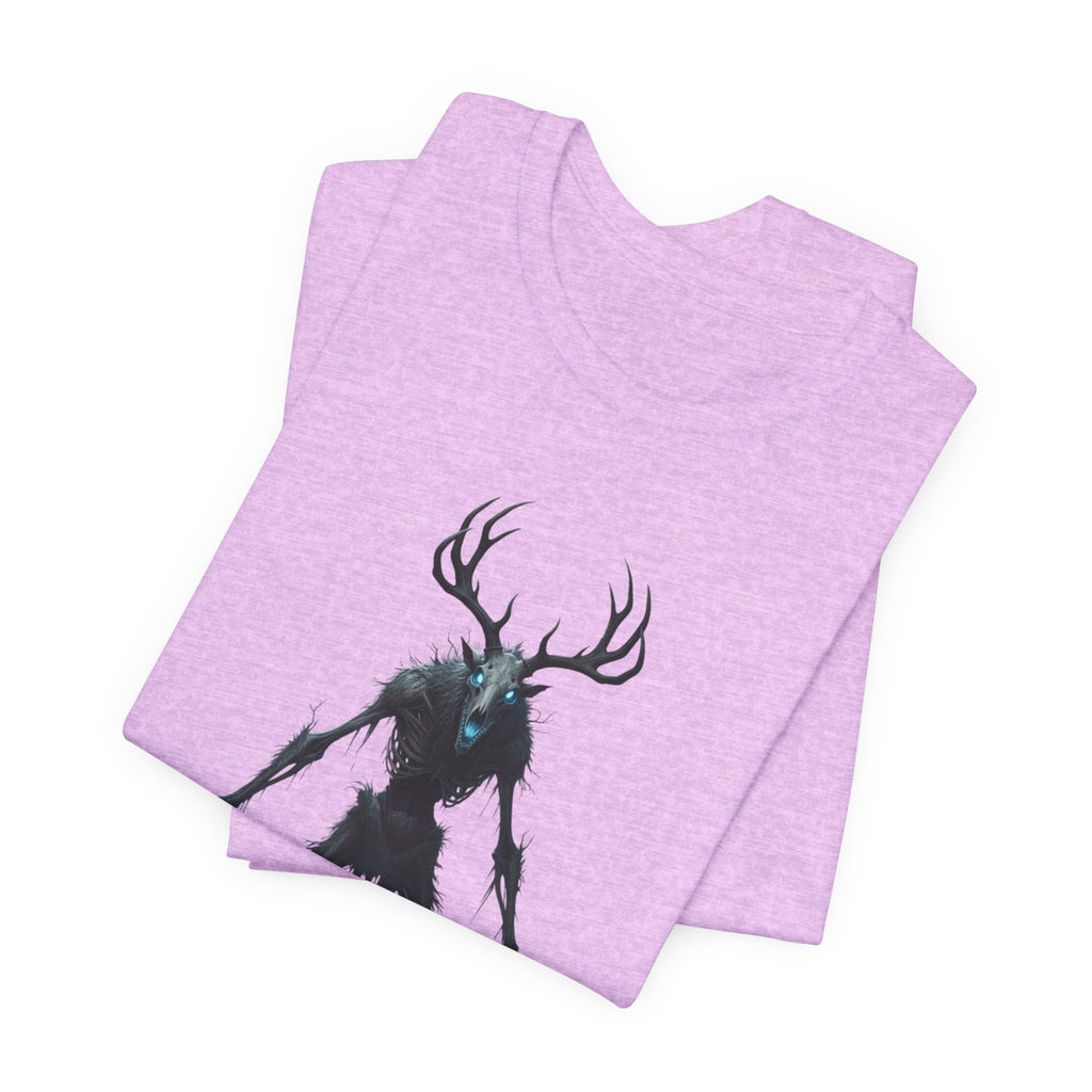 Wendigo Horror Tee — Creepy Deer Monster Graphic T-Shirt